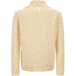 White Cashmere Cardigan