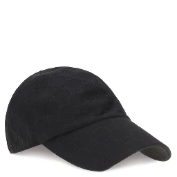 Black Cotton Cap (Baseball Hat)