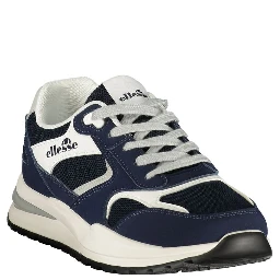 Blue Polyester Men's Sneaker