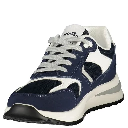 Blue Polyester Men's Sneaker