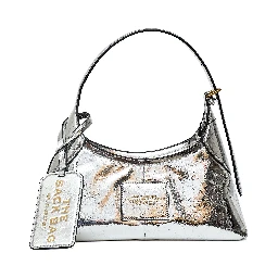 The Small Belted Sack Metallic Crinkle