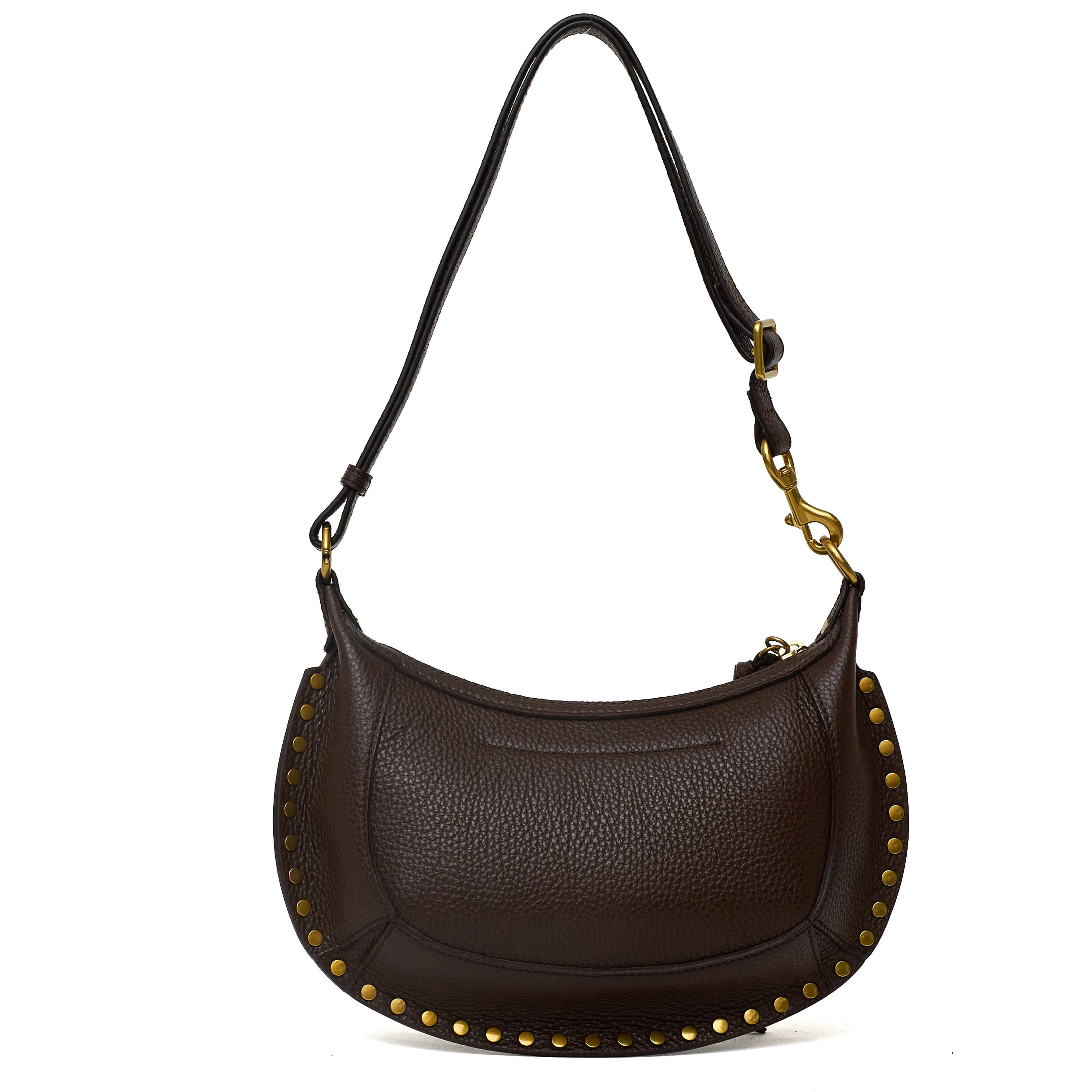 Oskan Moon Grain Leather Shoulder Bag