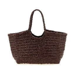 Brown Cowhide Shoulder Bag