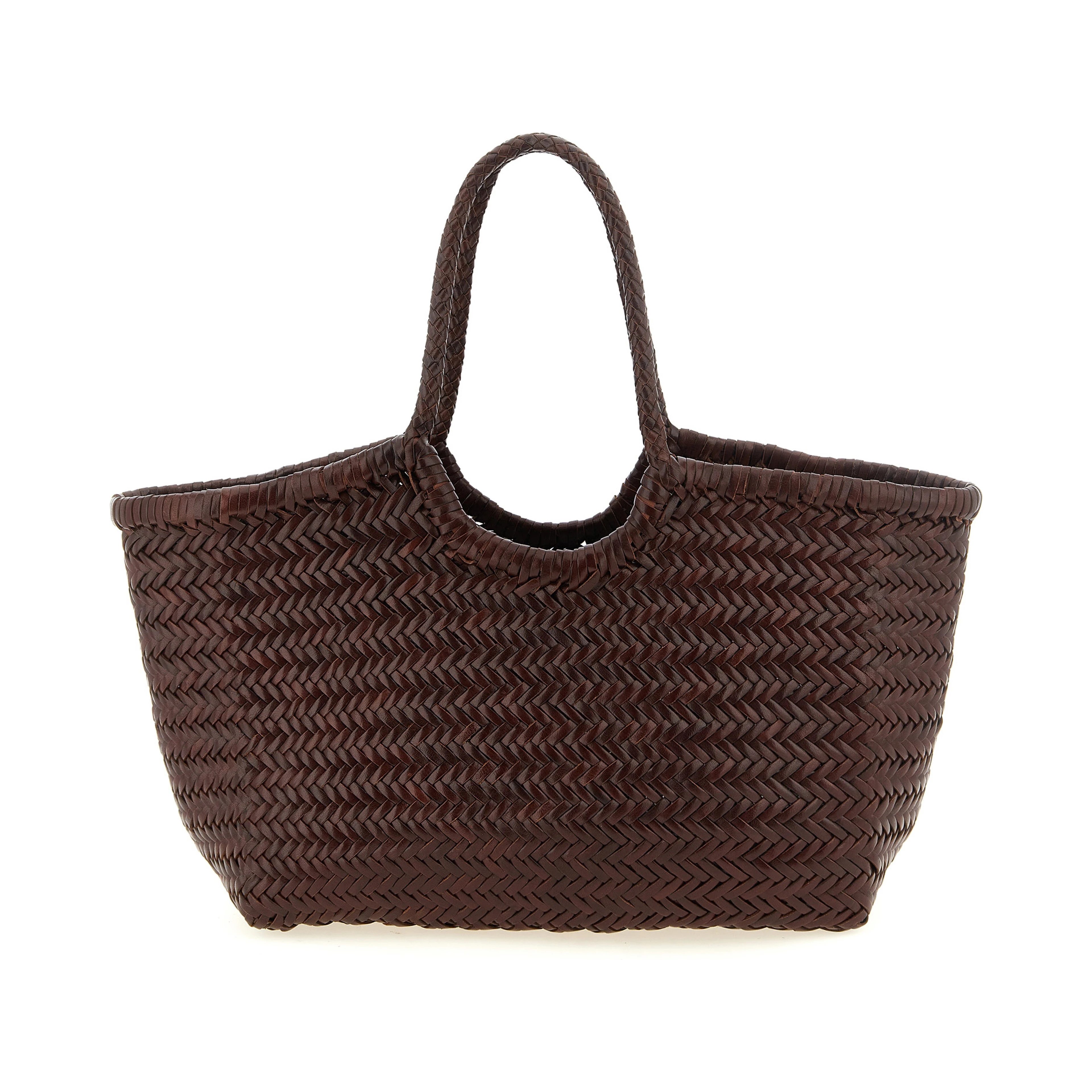 Brown Cowhide Shoulder Bag