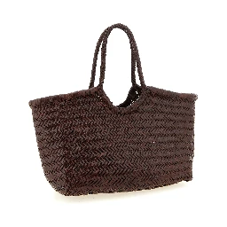 Brown Cowhide Shoulder Bag