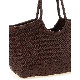 Brown Cowhide Shoulder Bag