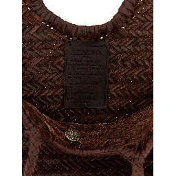 Brown Cowhide Shoulder Bag