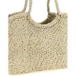 White Calfskin Shoulder Bag
