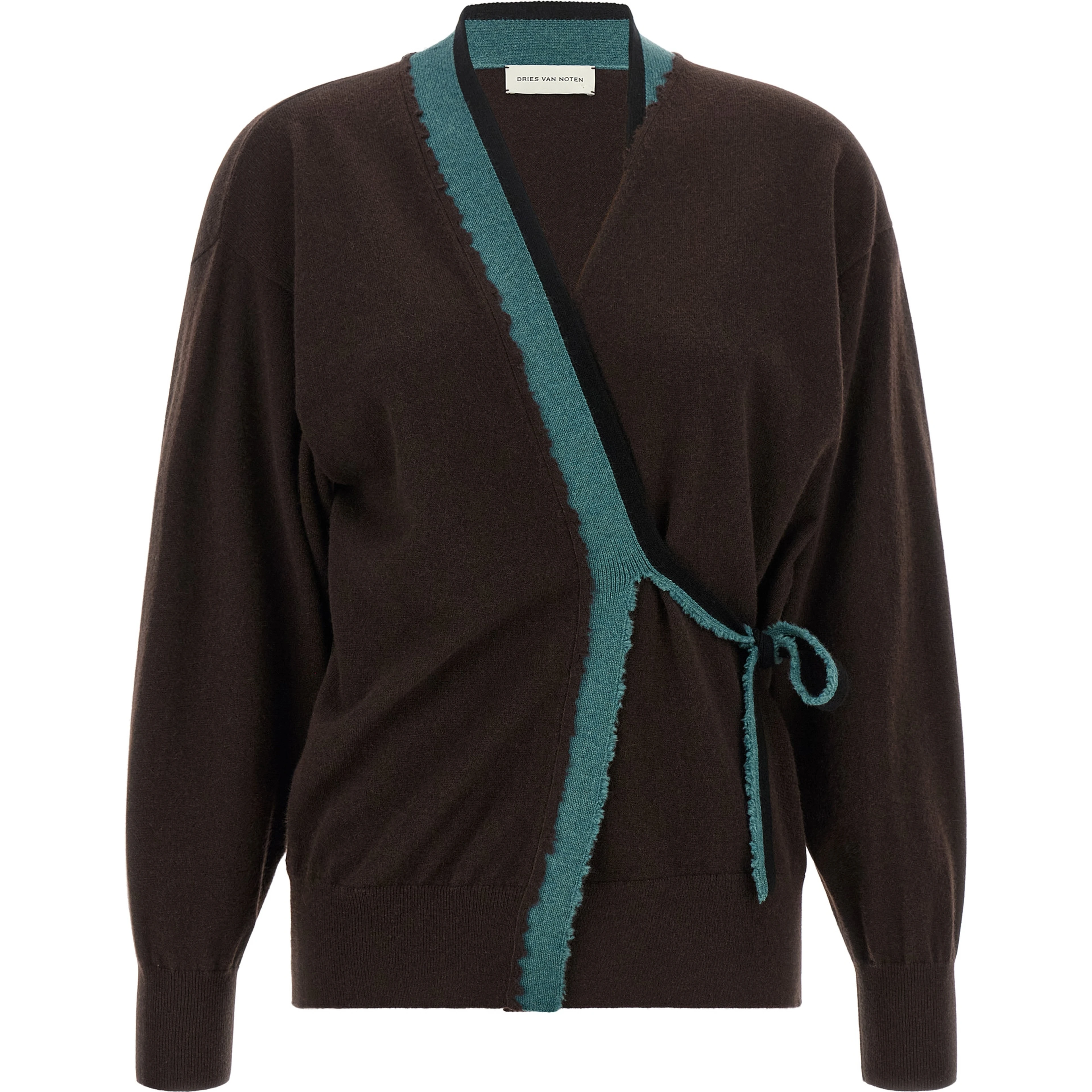 Brown Cashmere Cardigan