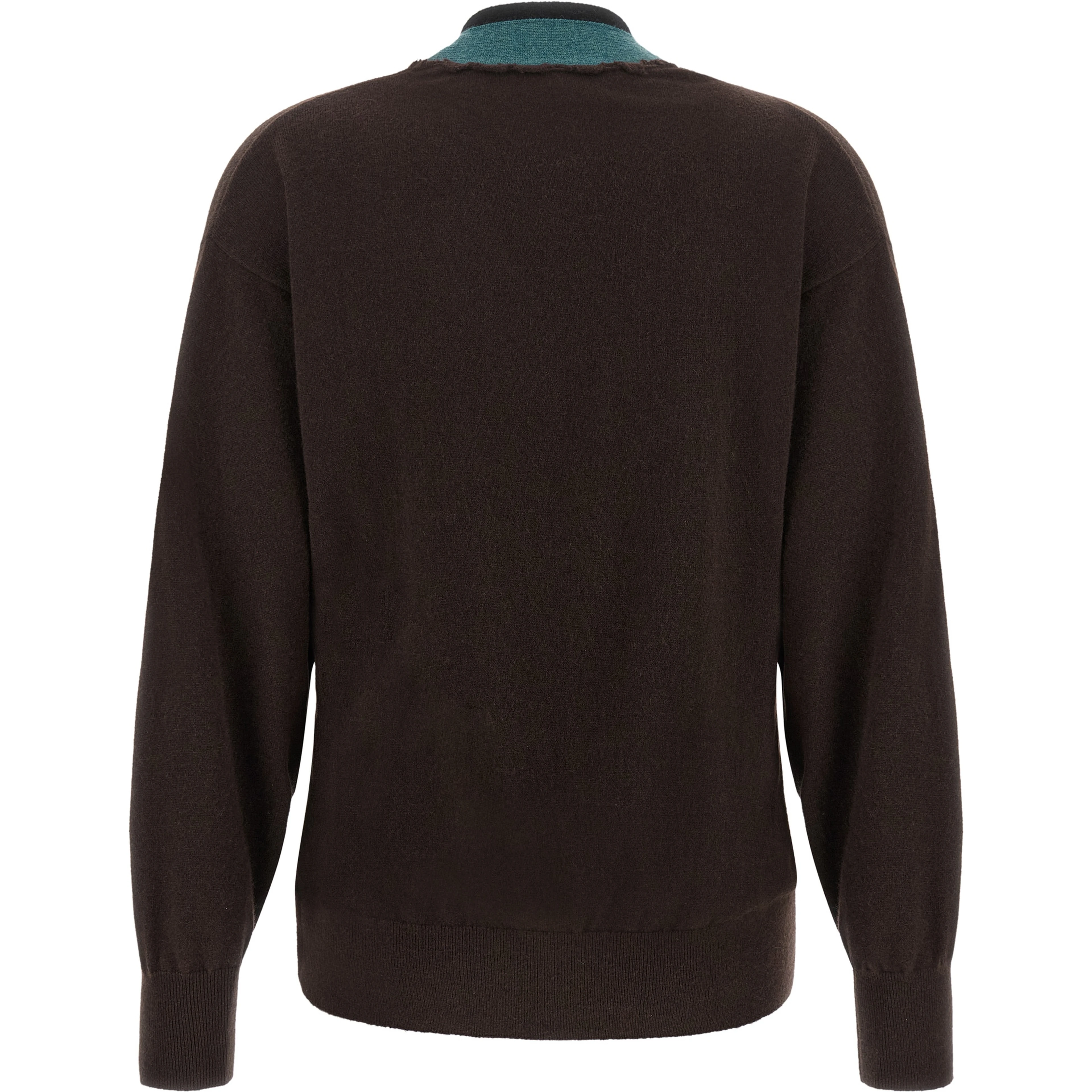 Brown Cashmere Cardigan