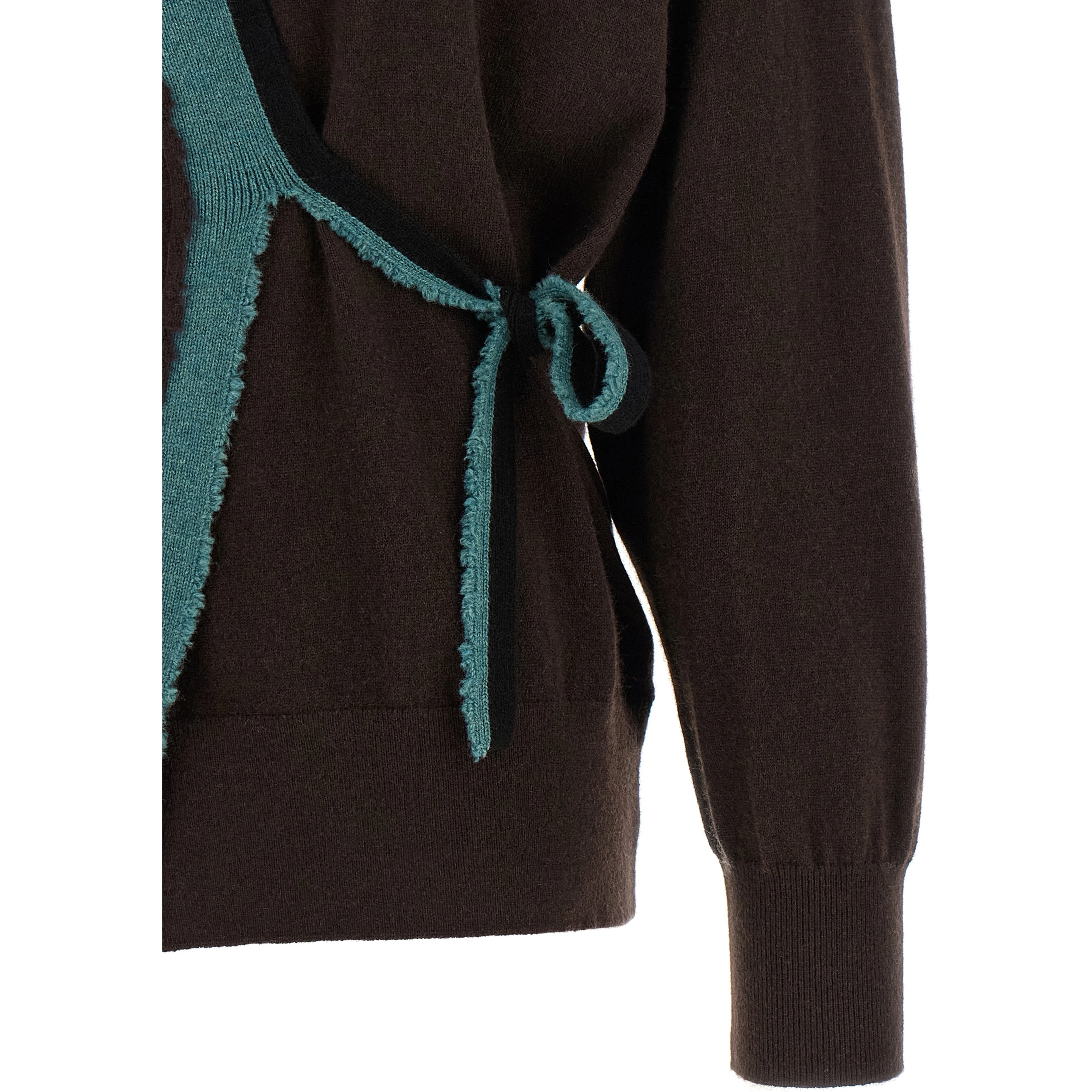 Brown Cashmere Cardigan