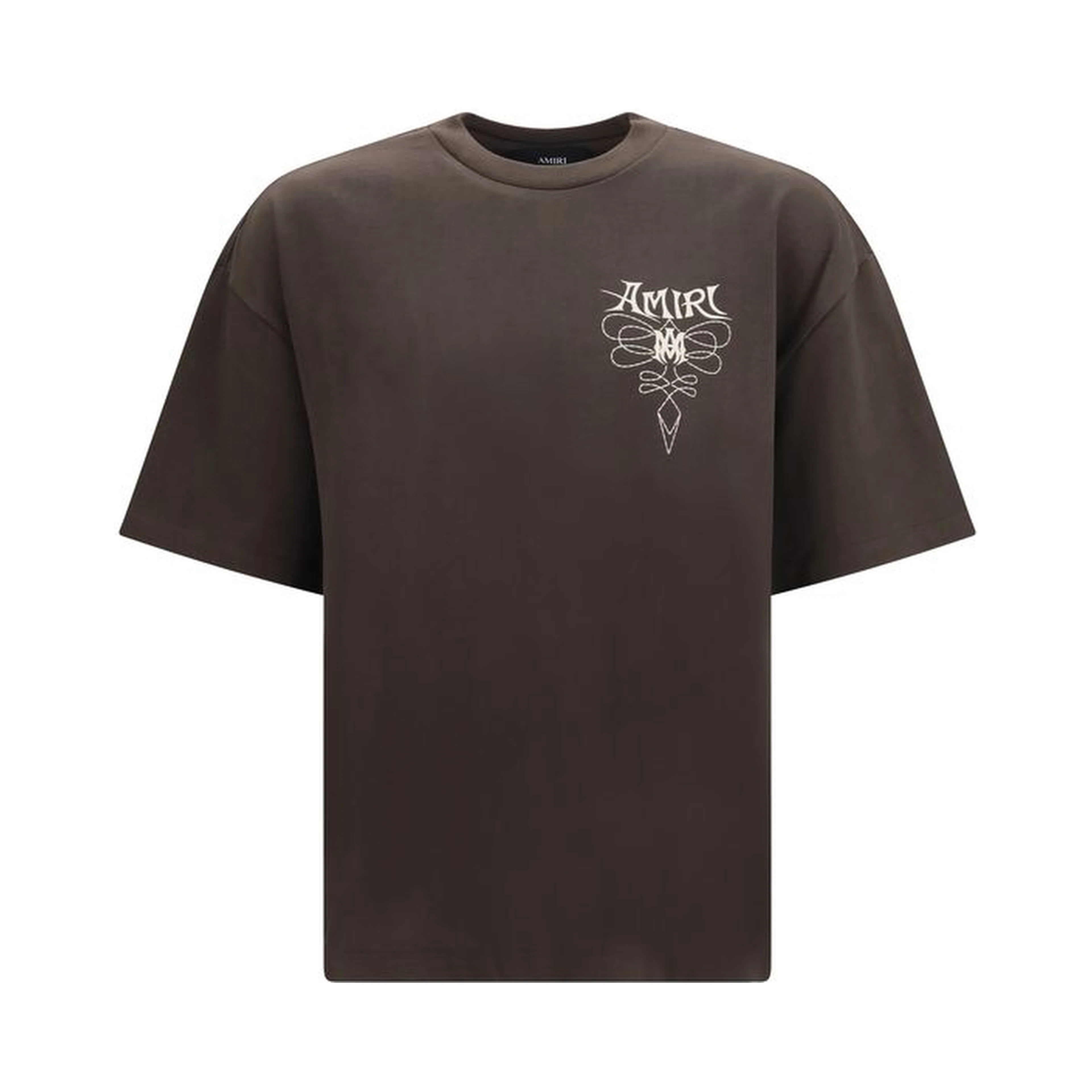 Brown Cotton T-Shirt