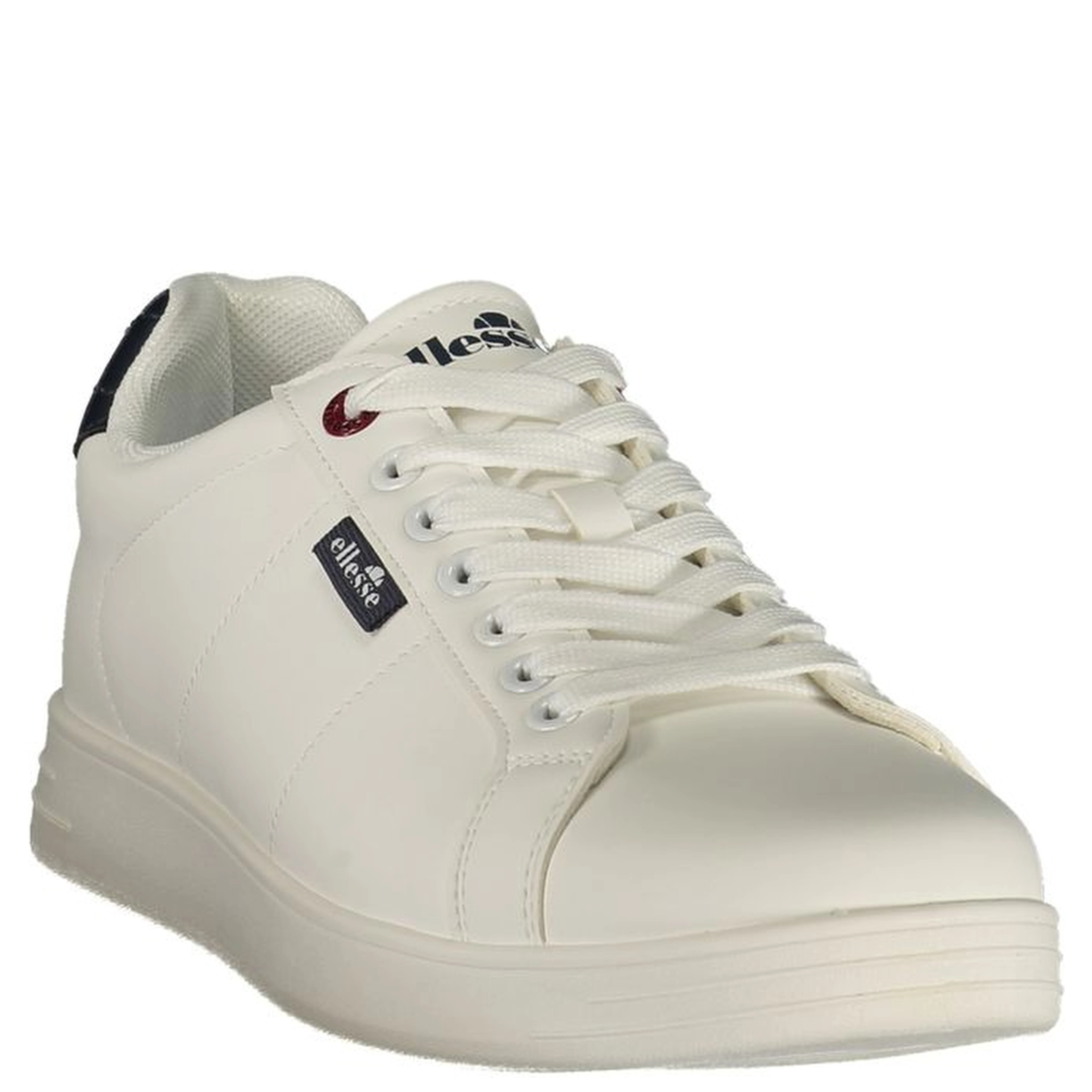 White Polyurethane Men's Sneaker