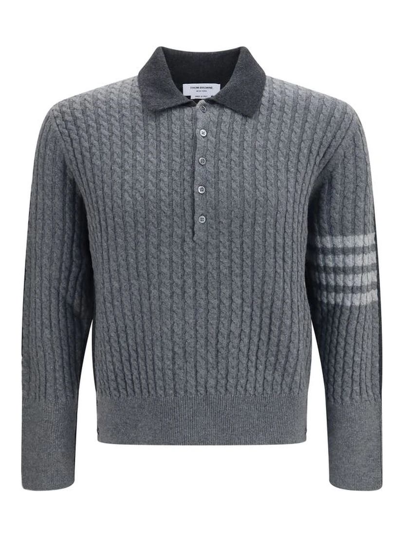 Gray Wool Oves Aries Sweatshirt