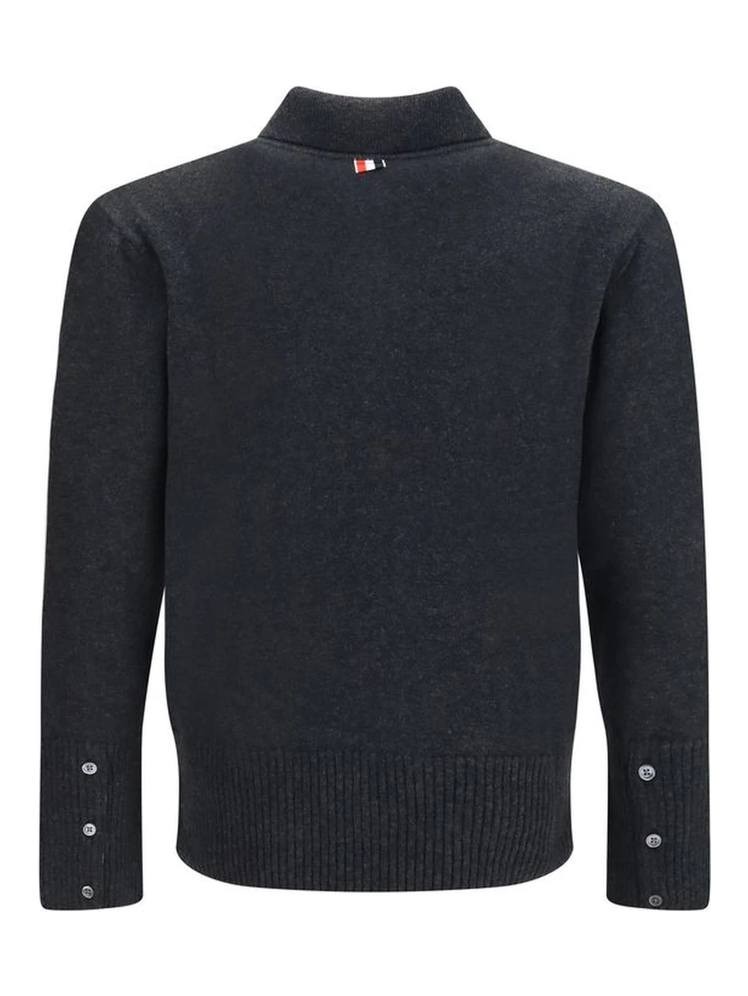 Gray Wool Oves Aries Sweatshirt