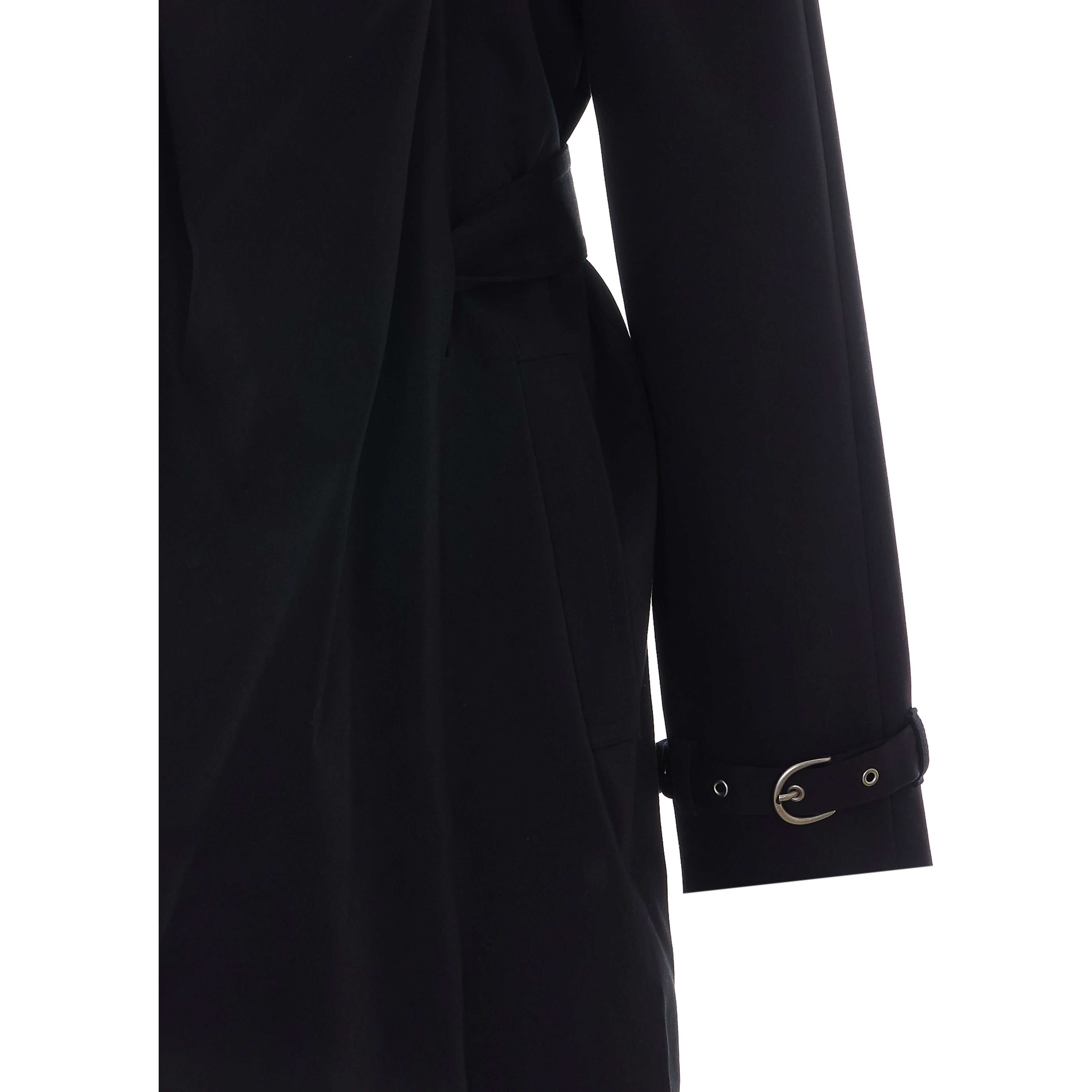 Ann Demeulemeester Coats Black