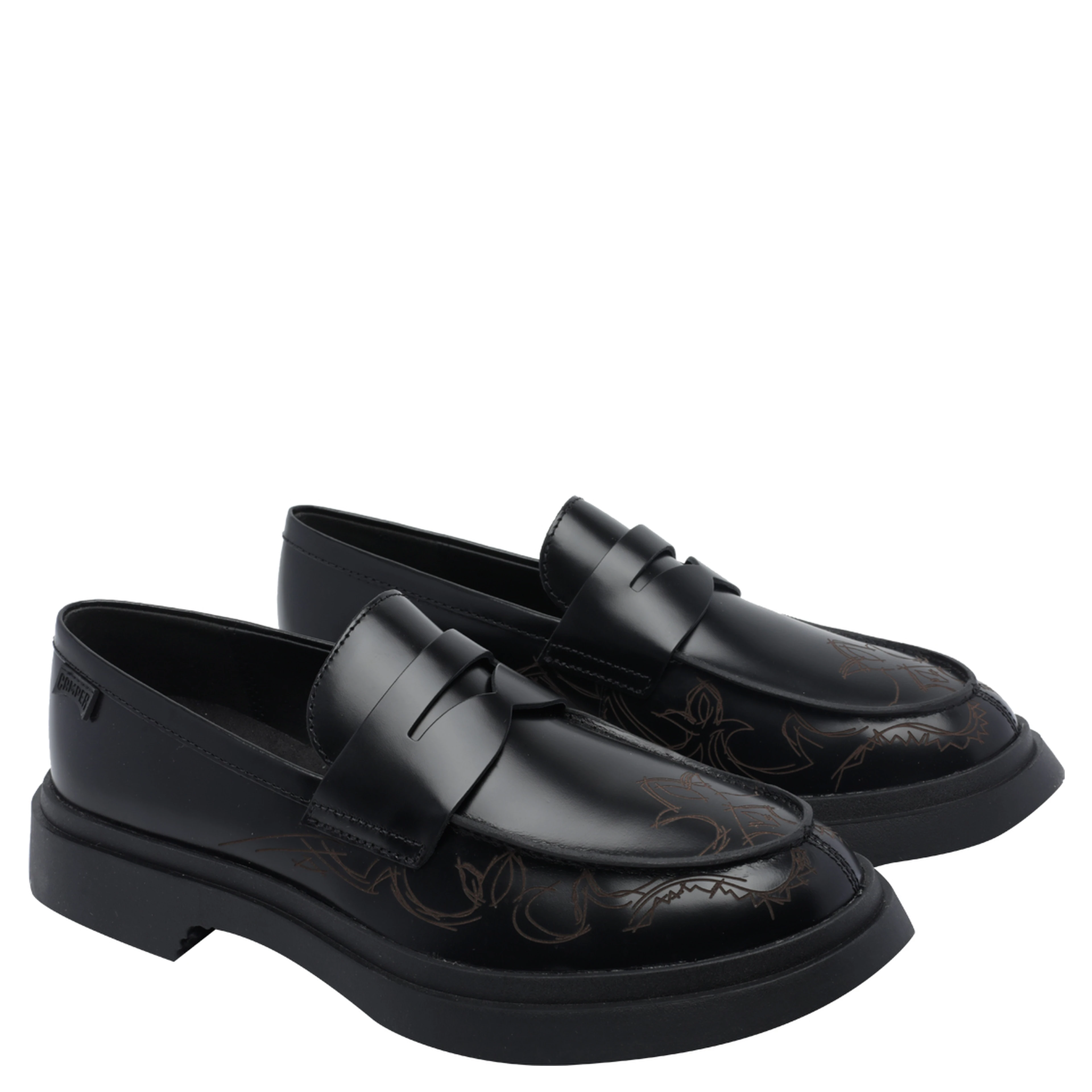 CAMPER Flat shoes Black