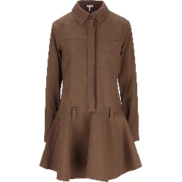 Loewe Dresses Brown