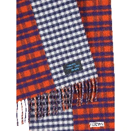 Loewe Scarfs Red/blue