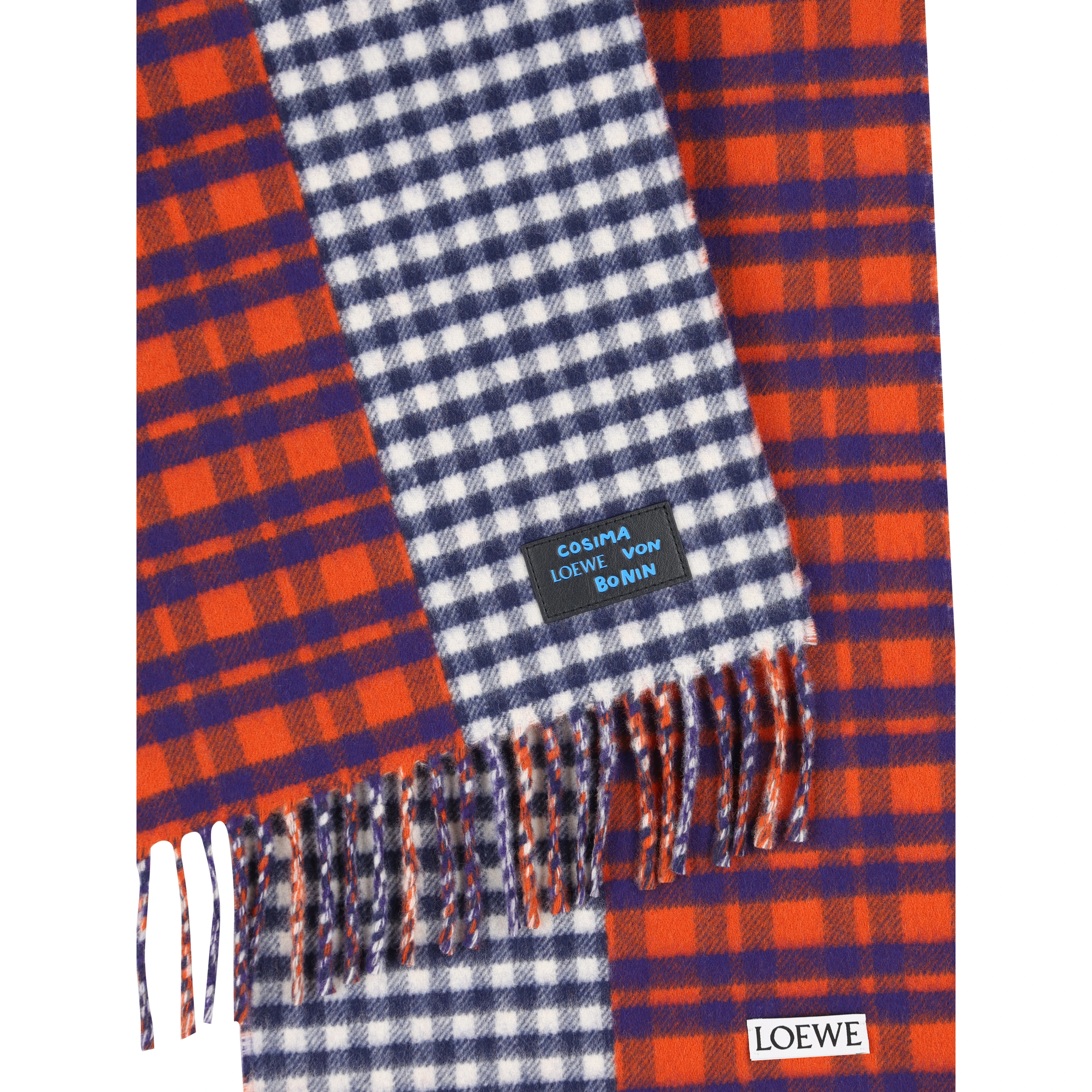 Loewe Scarfs Red/blue