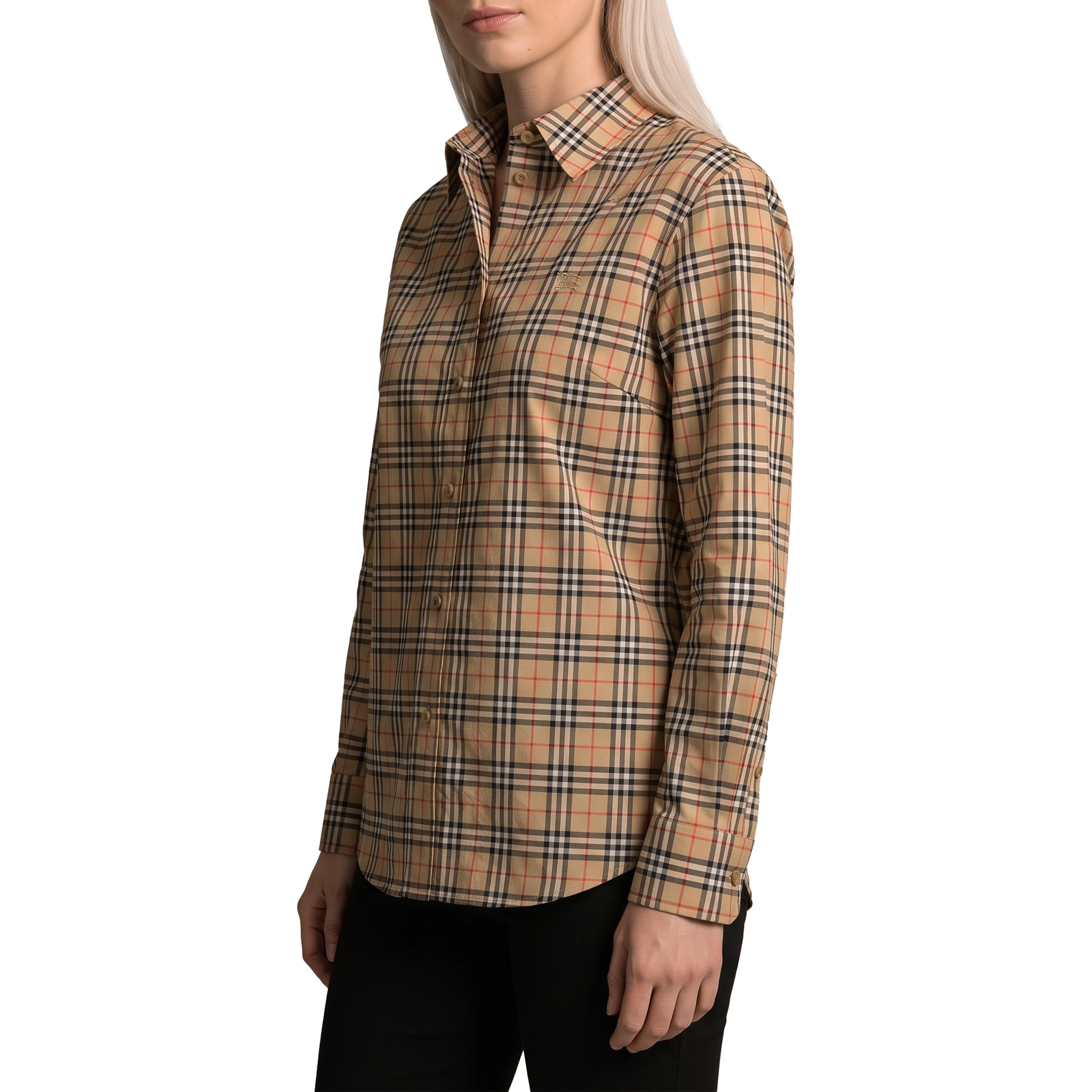 Emma cotton Check shirt
