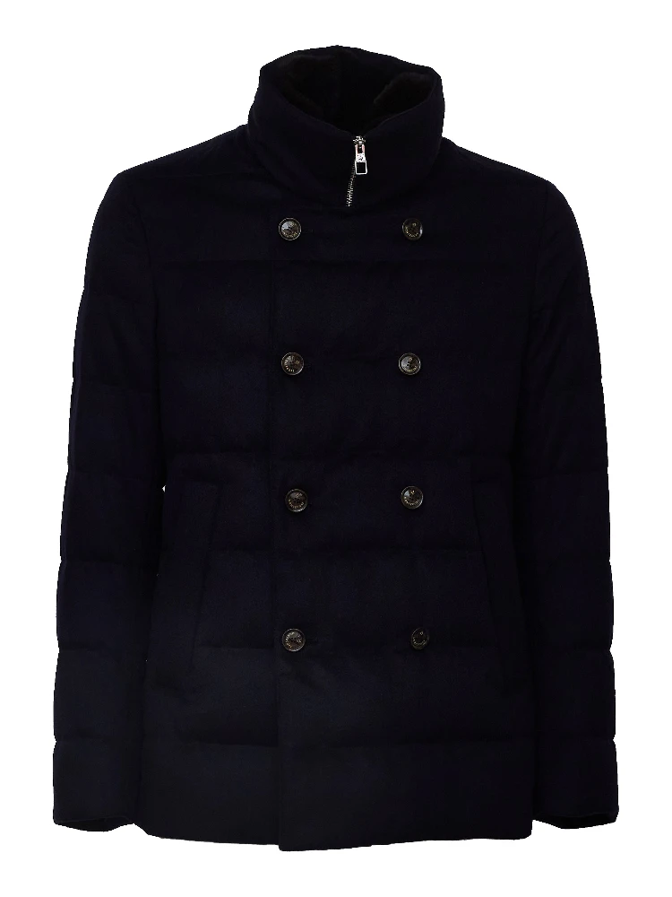 Peacoat Beauer Lana, Seta