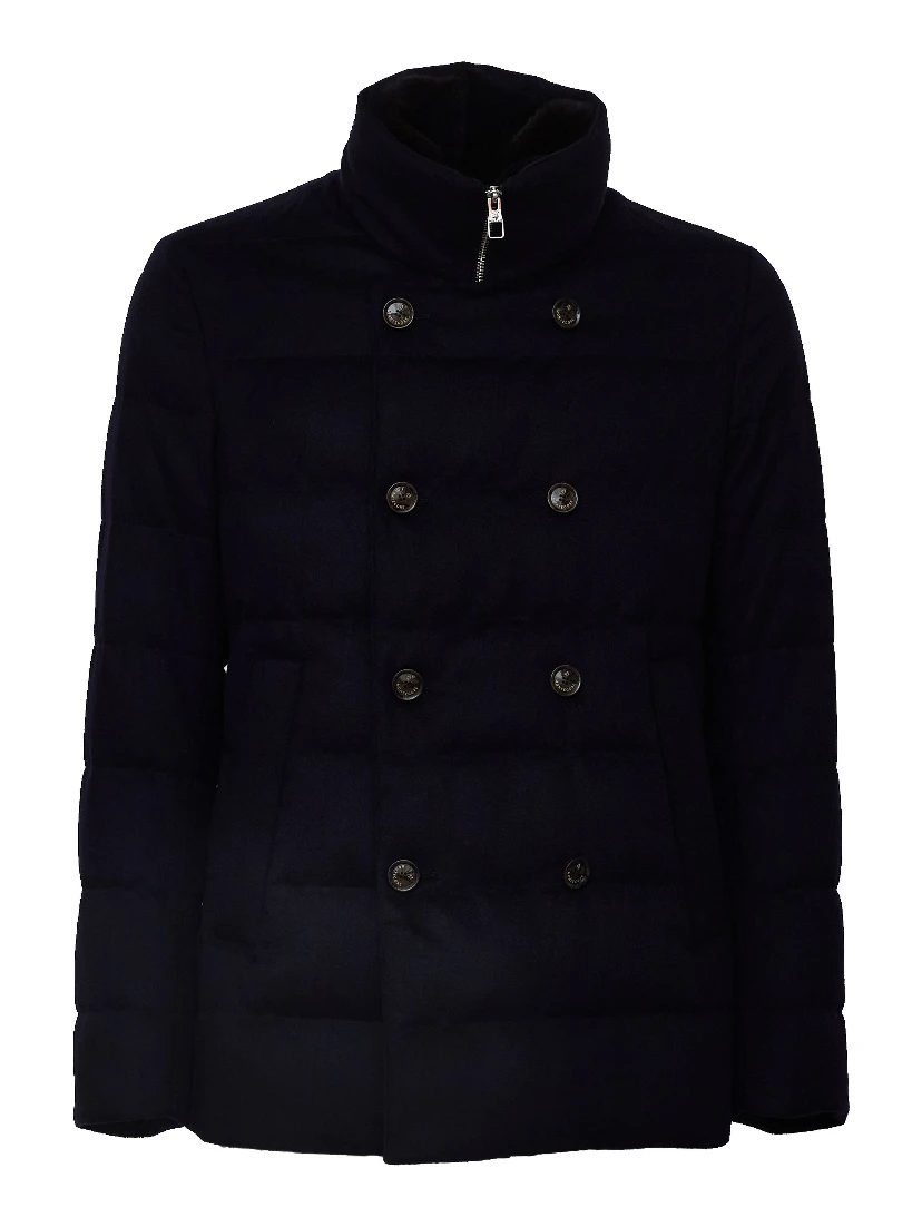 Peacoat Beauer Lana, Seta