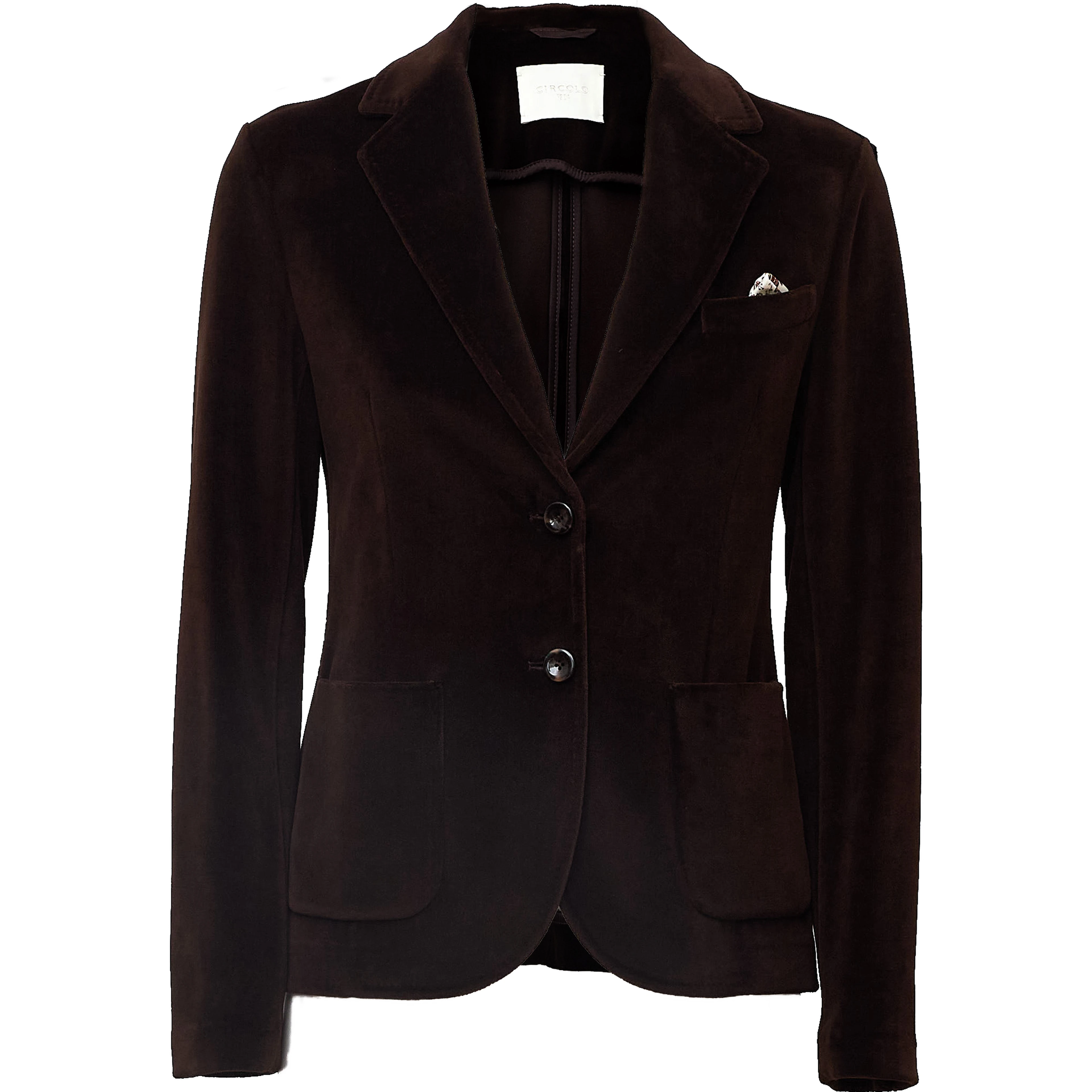 Blazer Slim Fit Velours