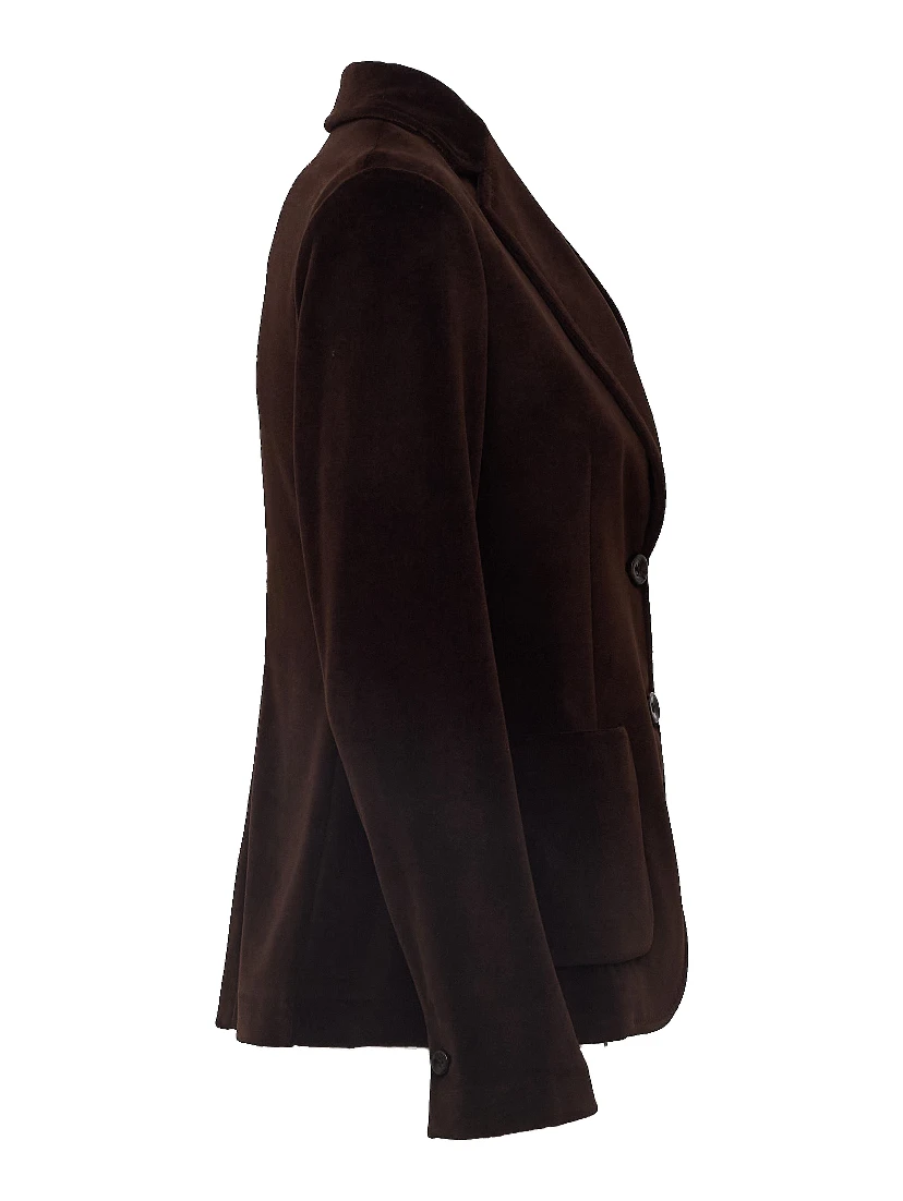 Blazer Slim Fit Velours