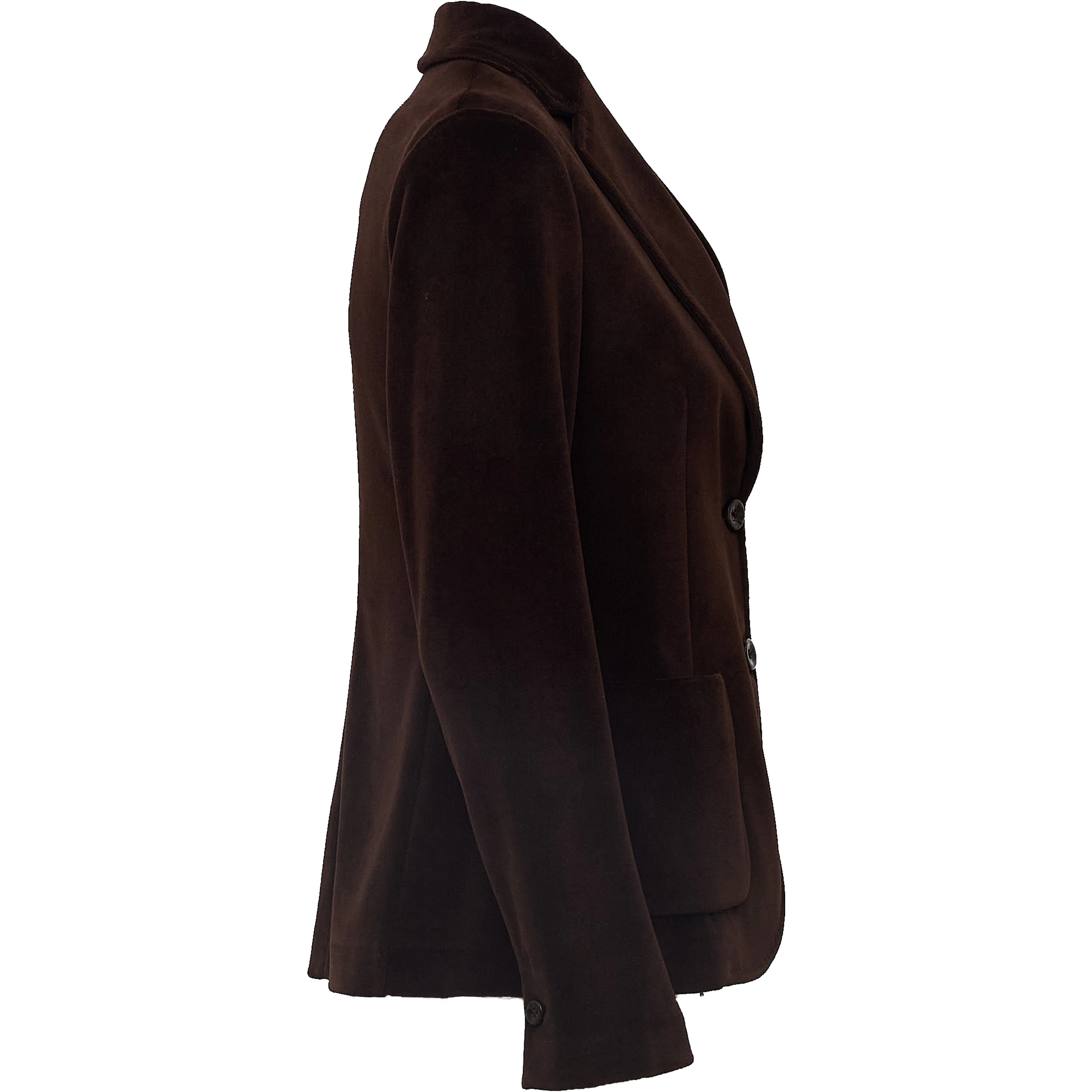 Blazer Slim Fit Velours