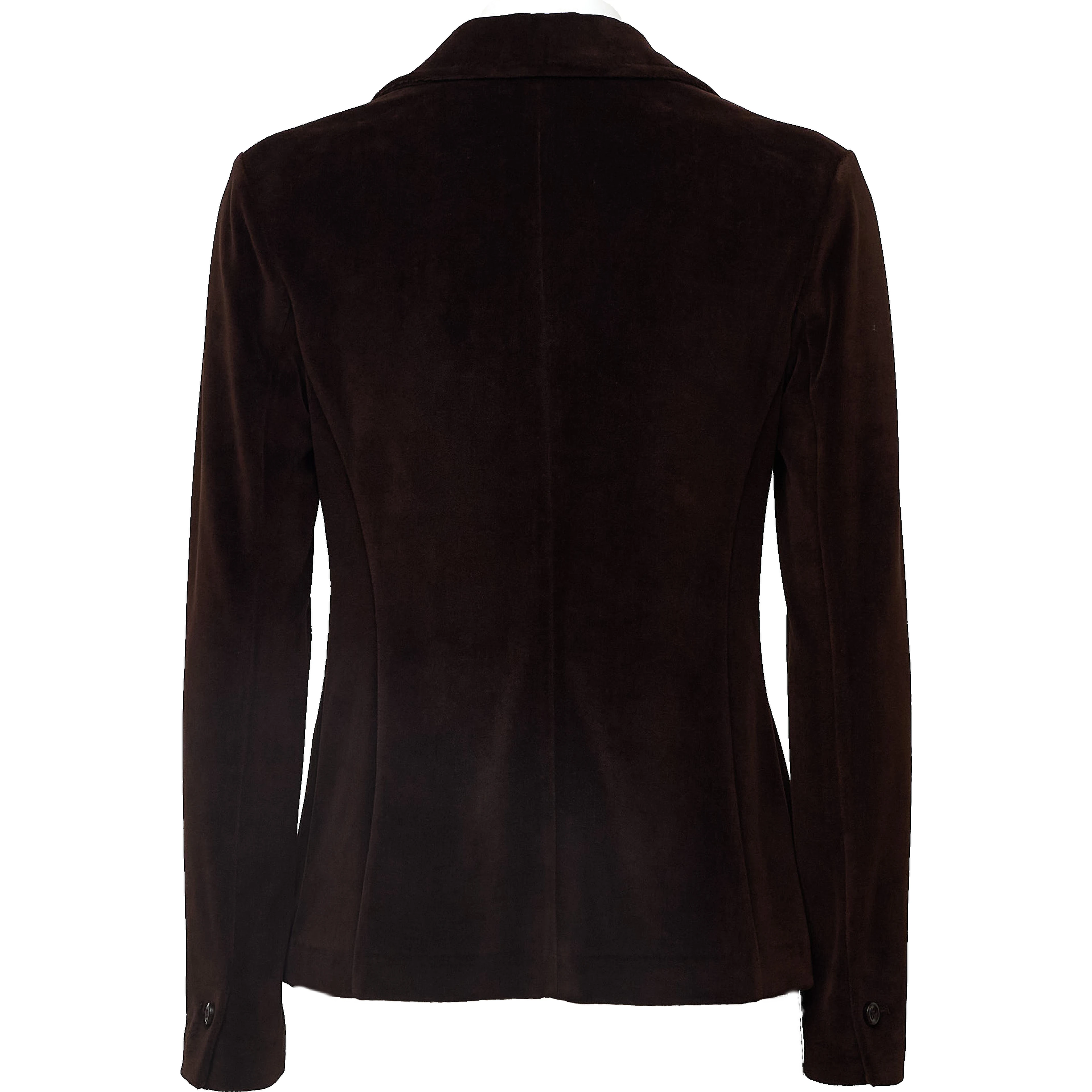 Blazer Slim Fit Velours