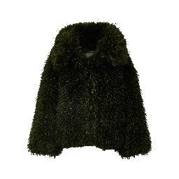Kastanje Foax Fur Coat