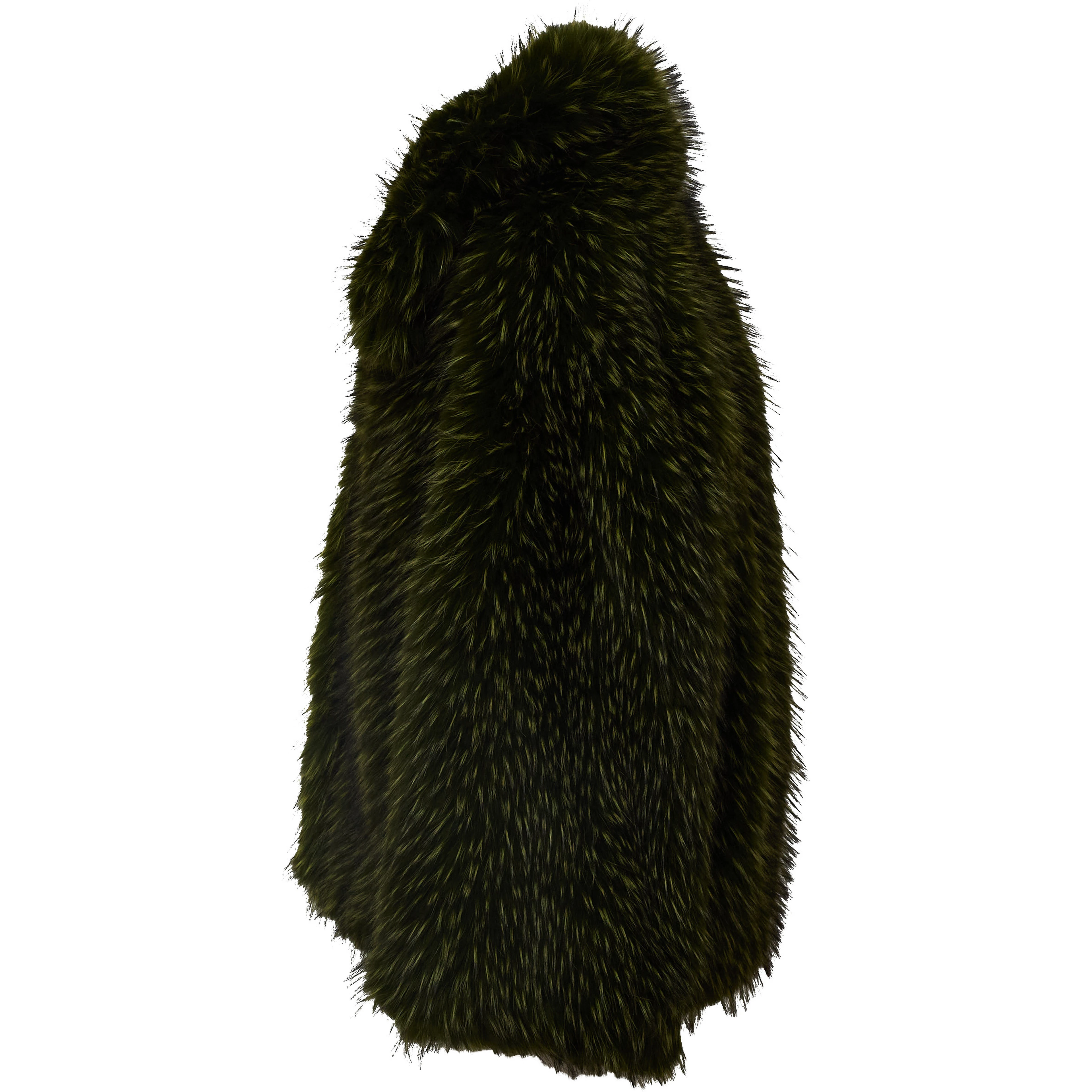 Kastanje Foax Fur Coat