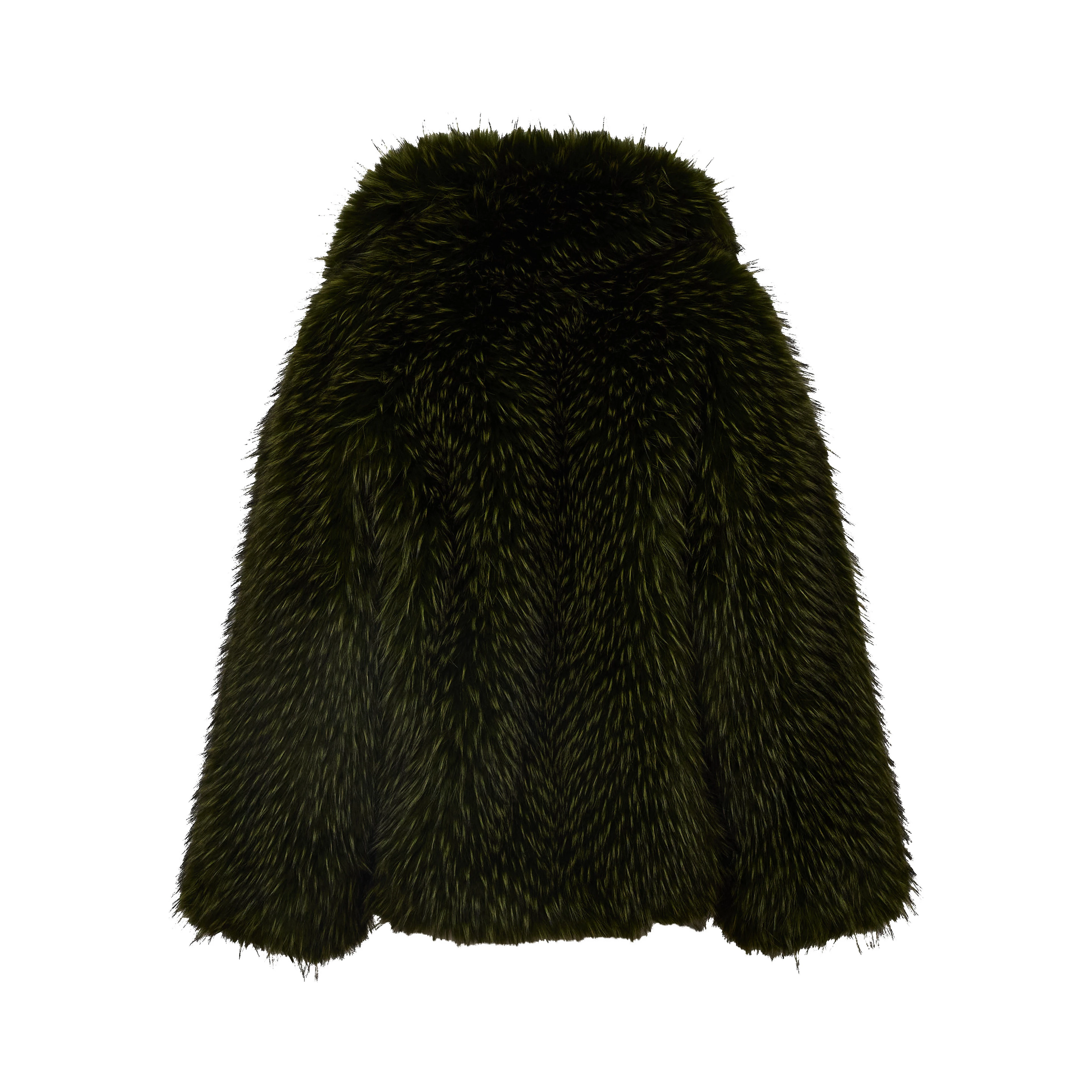 Kastanje Foax Fur Coat