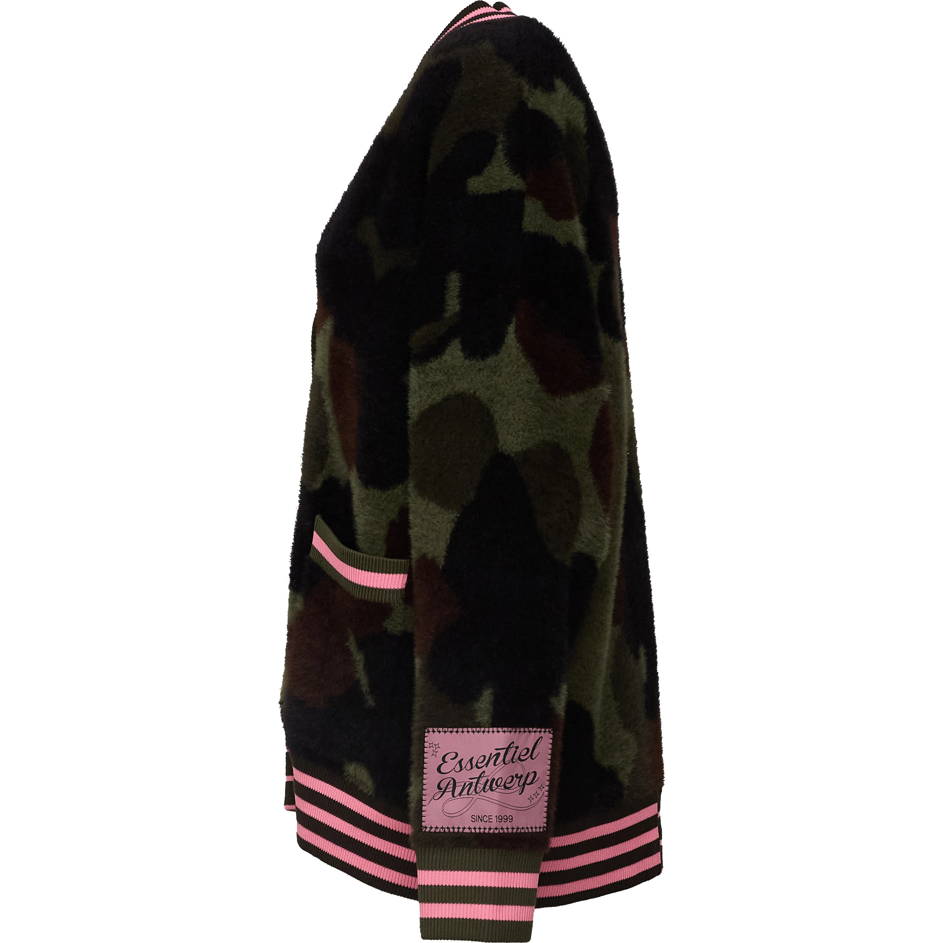 Kamoo Camouflage Knit Cardigan