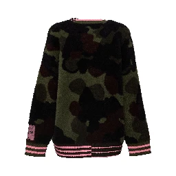 Kamoo Camouflage Knit Cardigan