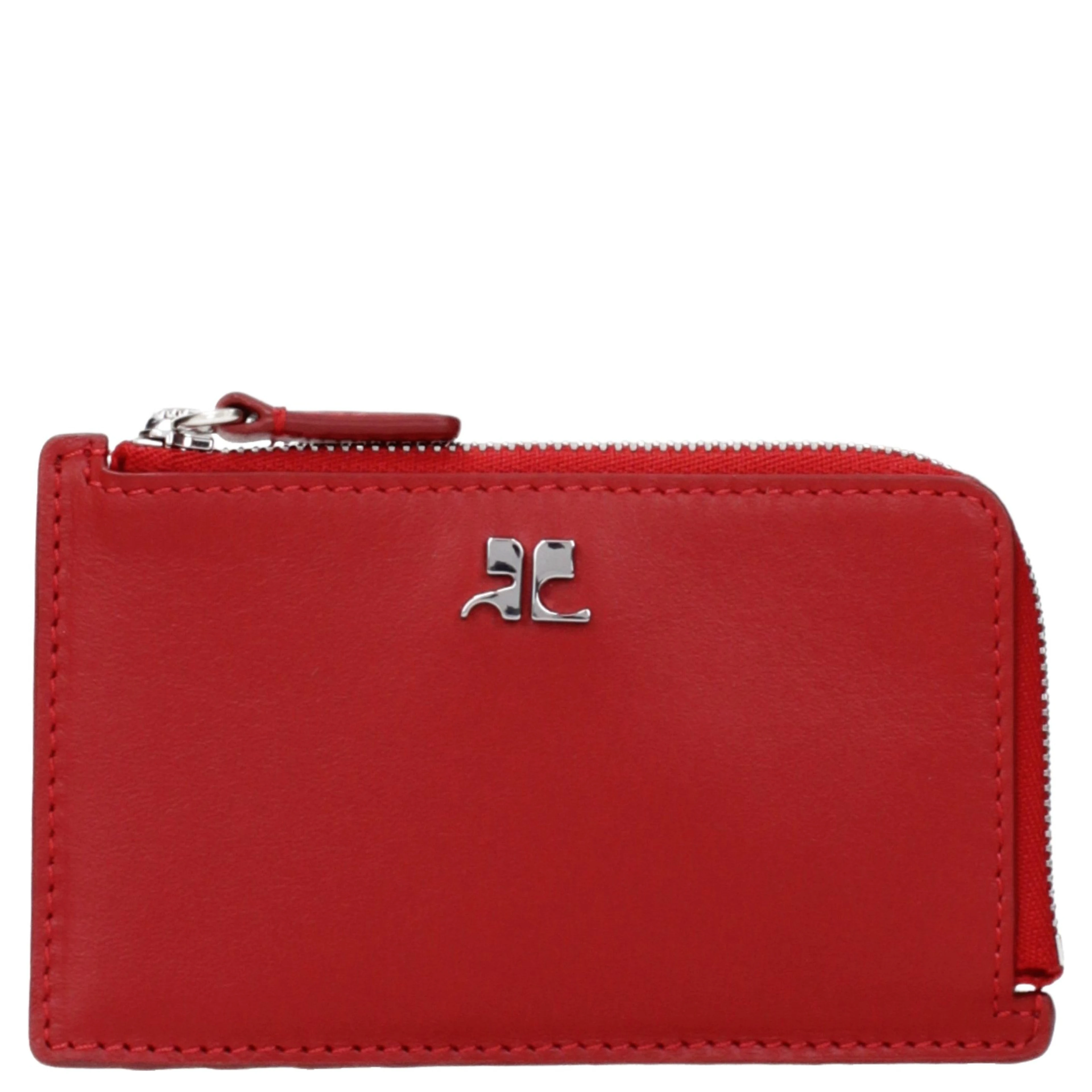 Red Leather Wallet