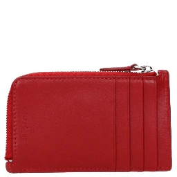 Red Leather Wallet