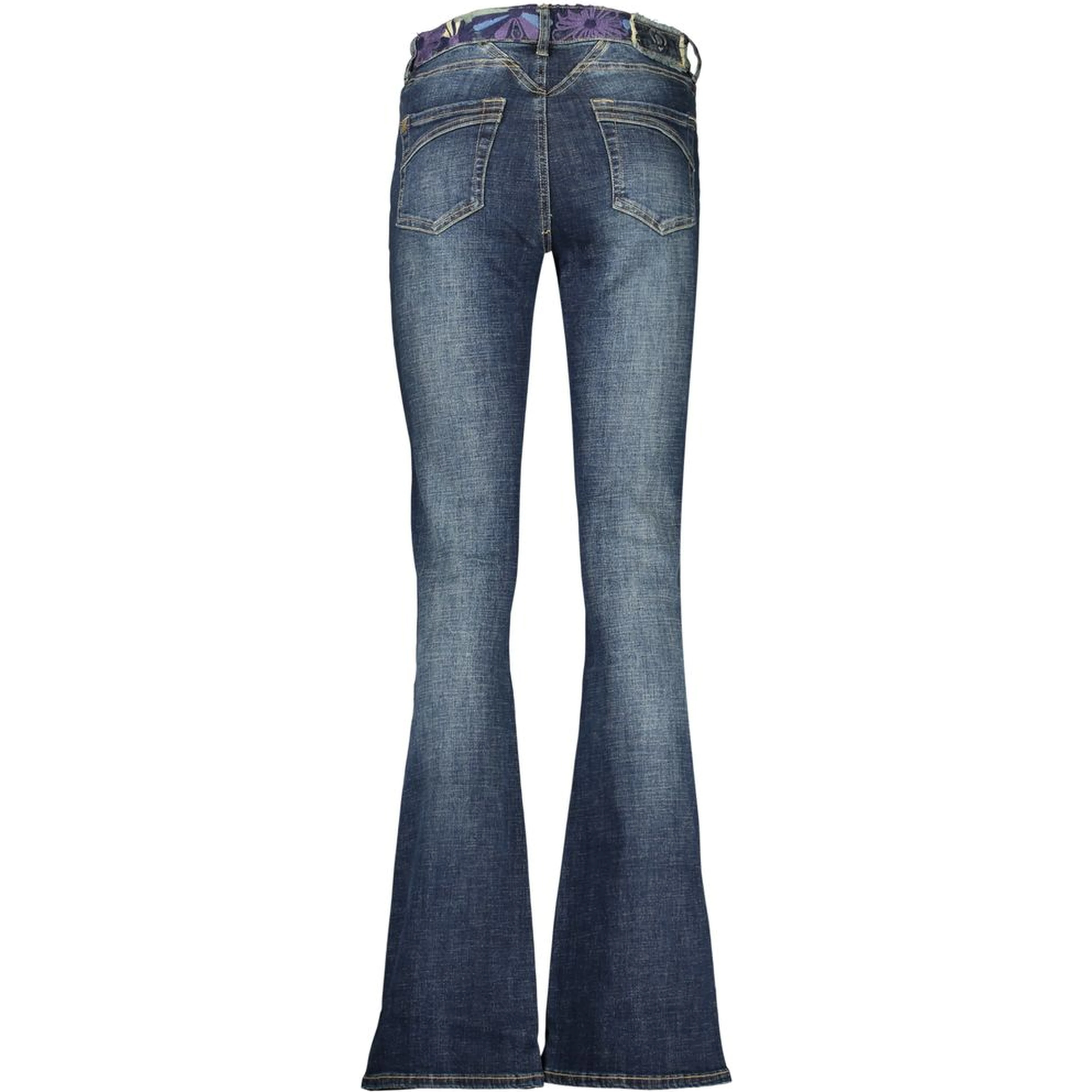 Blue Cotton Women's Jeans