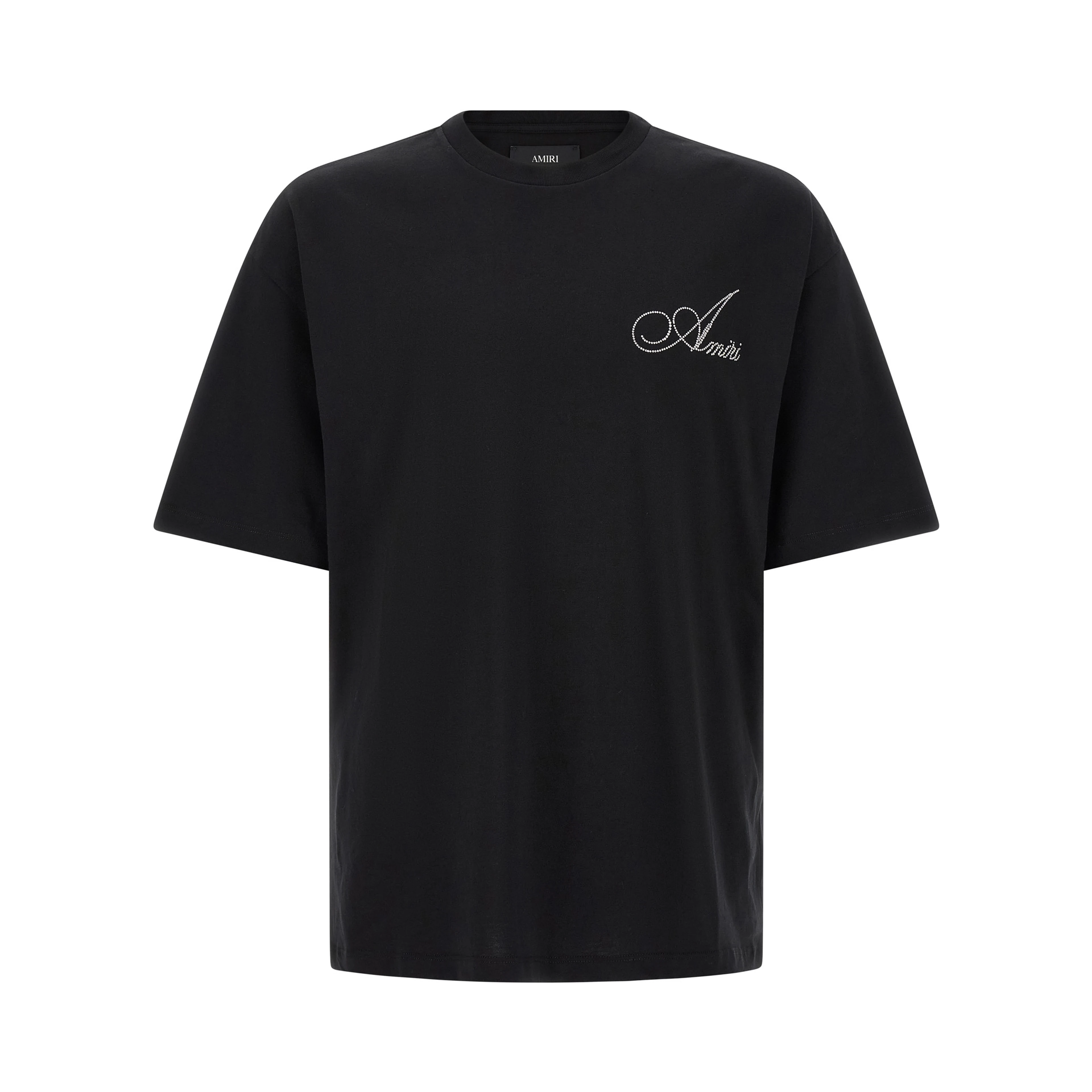 Black Cotton T-Shirt