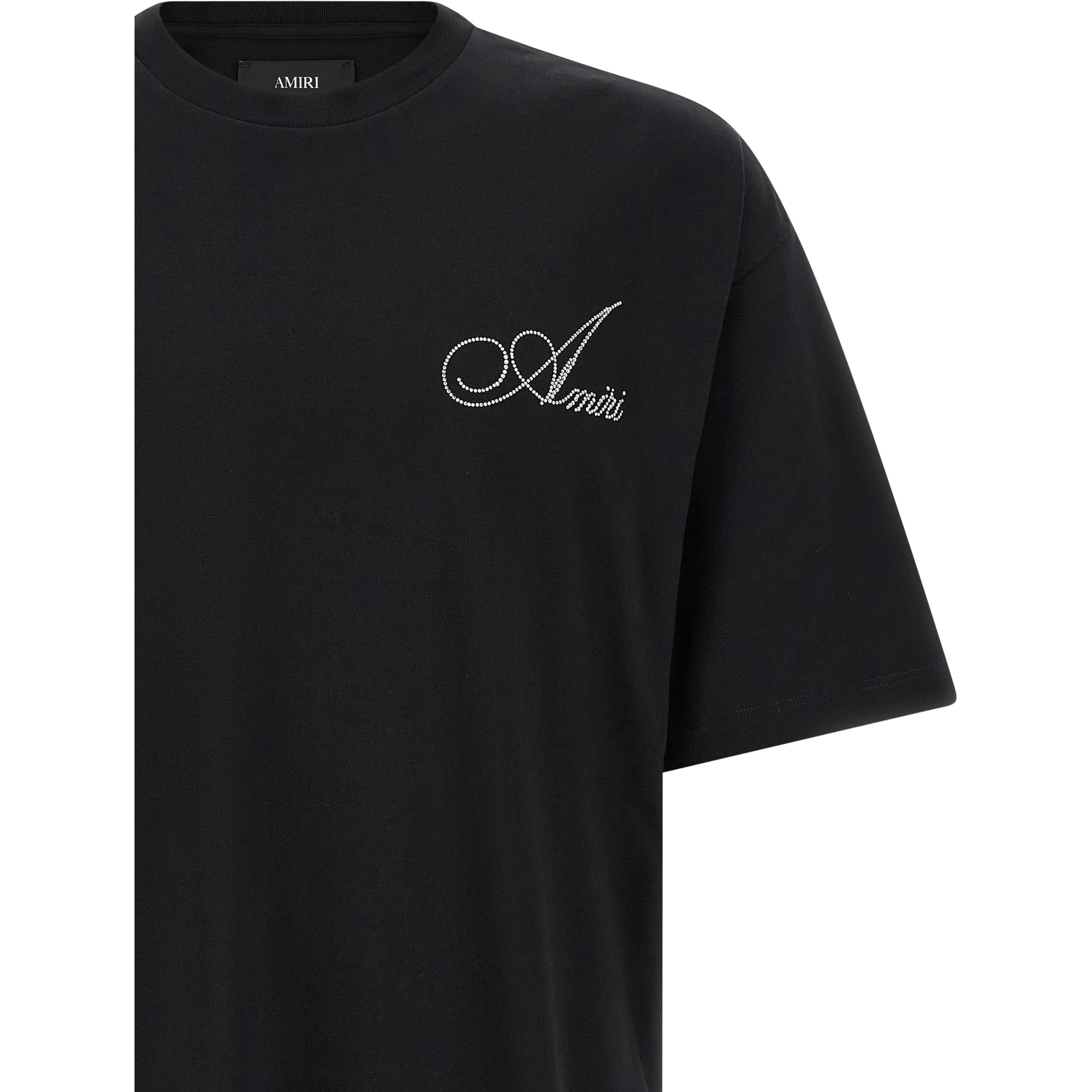 Black Cotton T-Shirt