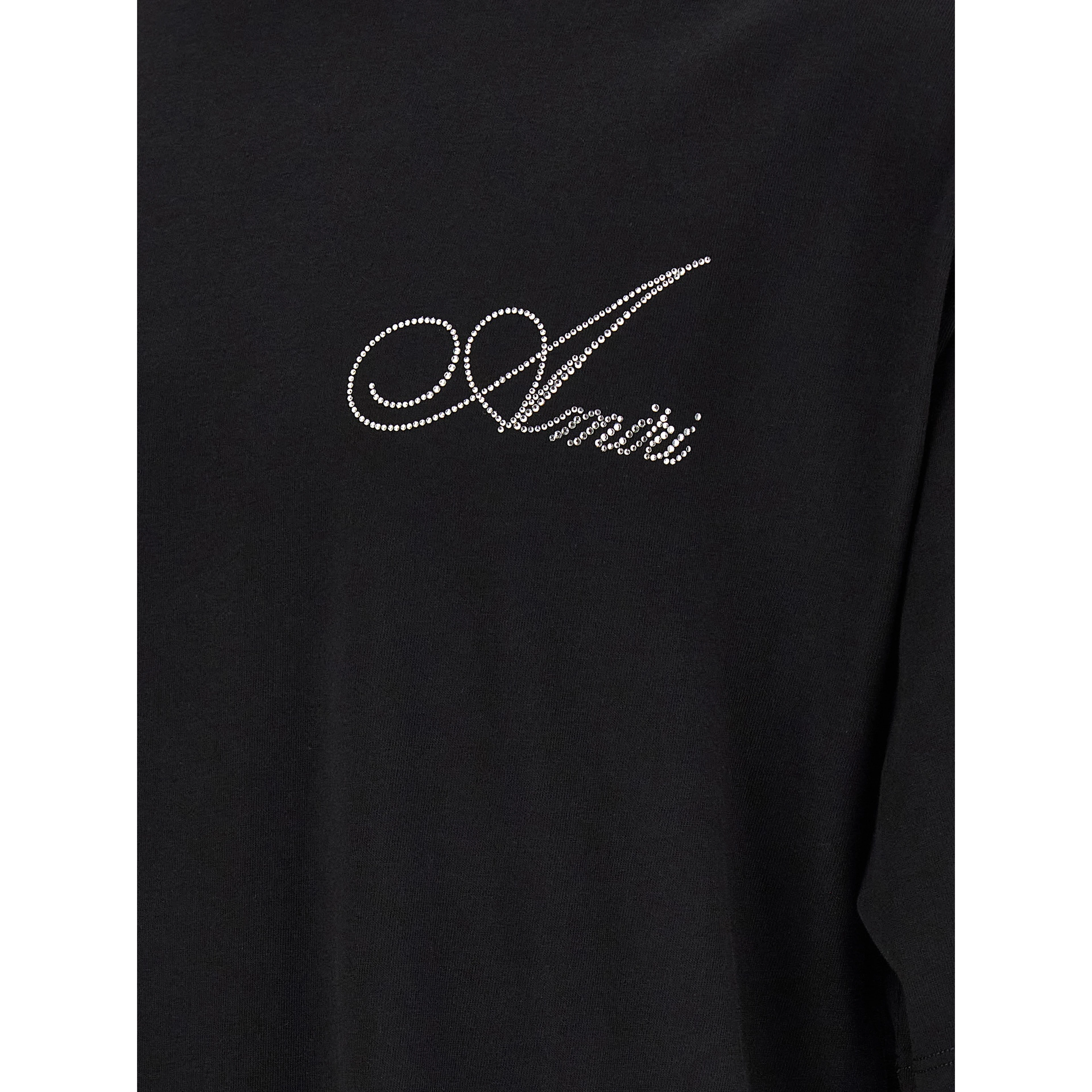 Black Cotton T-Shirt
