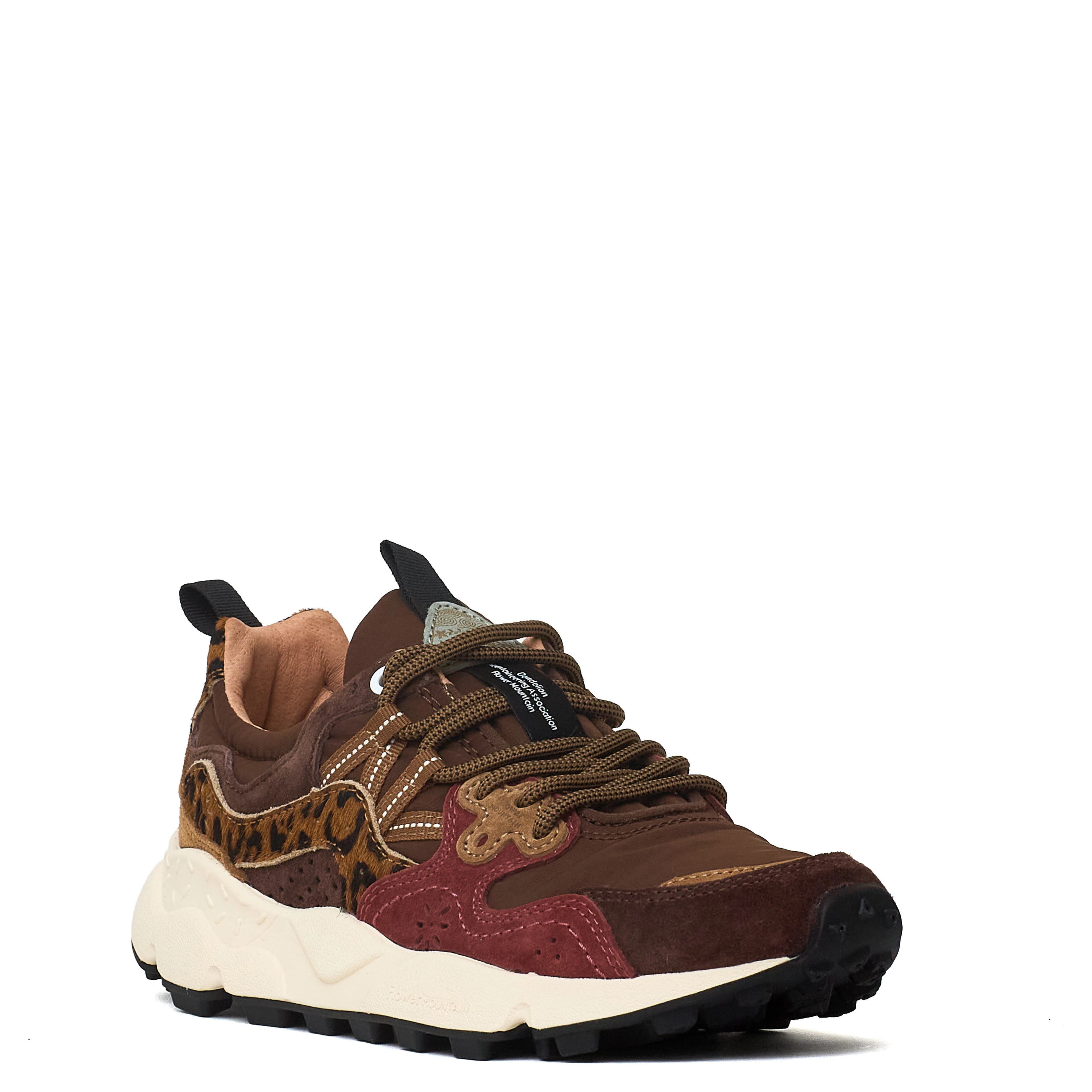 Sneakers Yamano 3 Uni Suede, Pony Hair, Nylon
