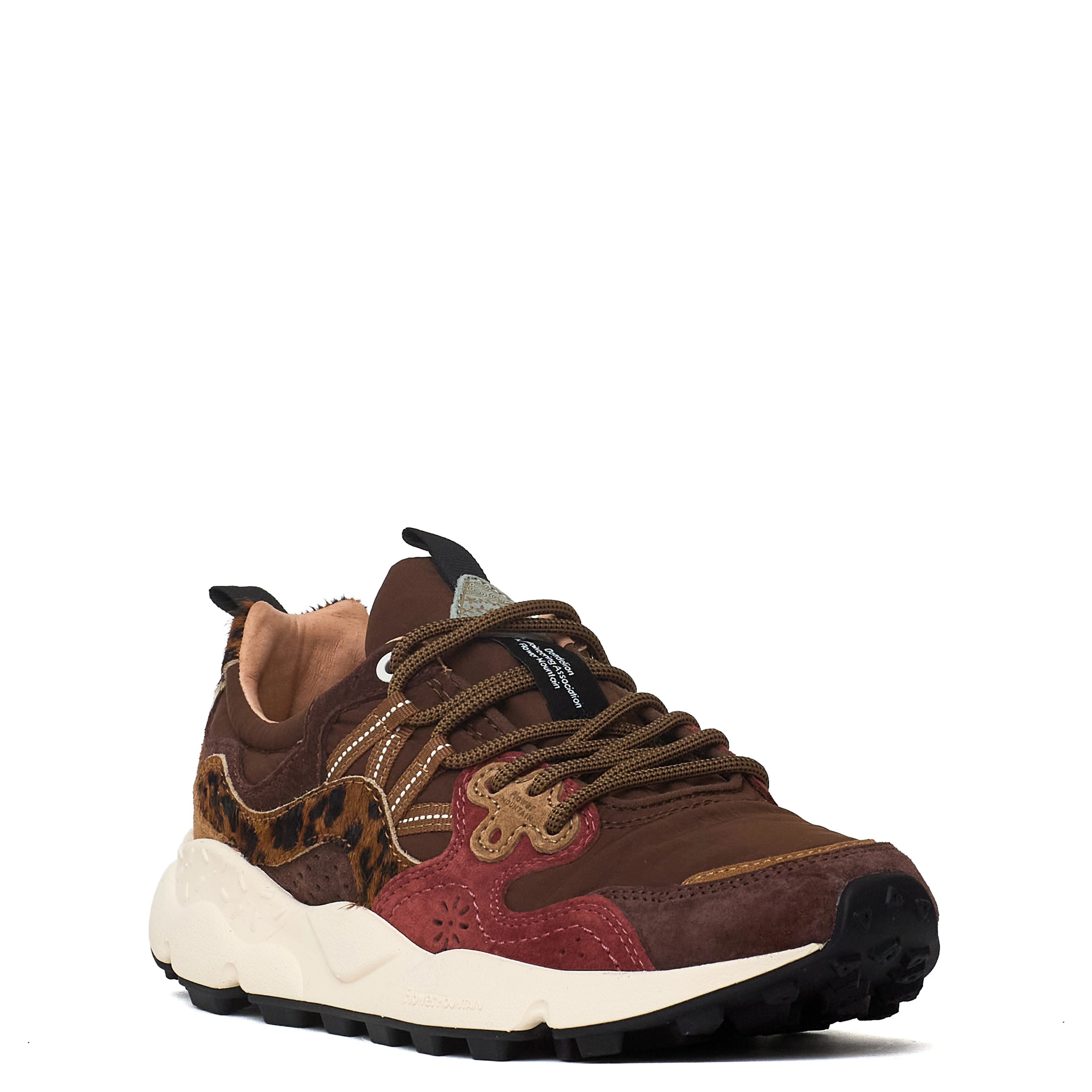 Sneakers Yamano 3 Uni Suede, Pony Hair, Nylon
