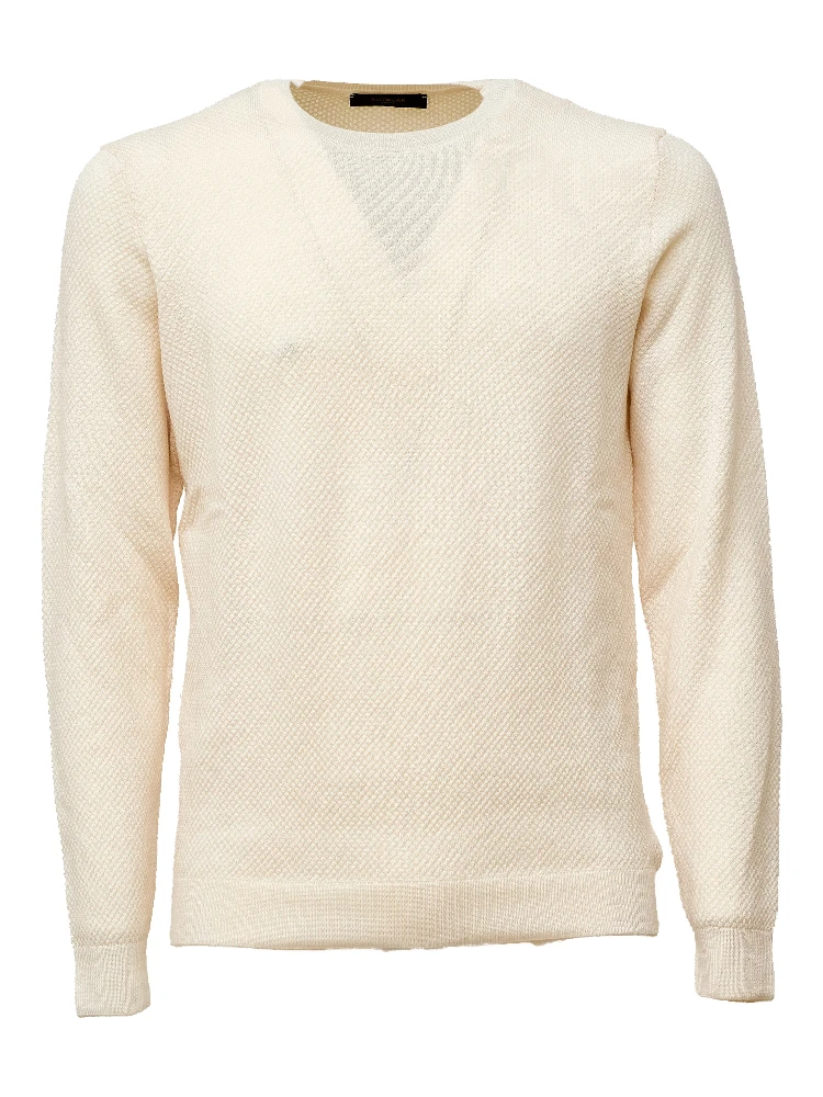 Maglia Girocollo Lavorata