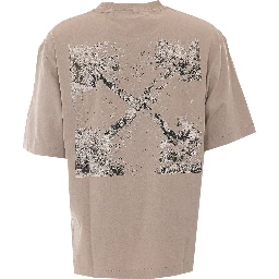OFF WHITE T-shirts and Polos Beige