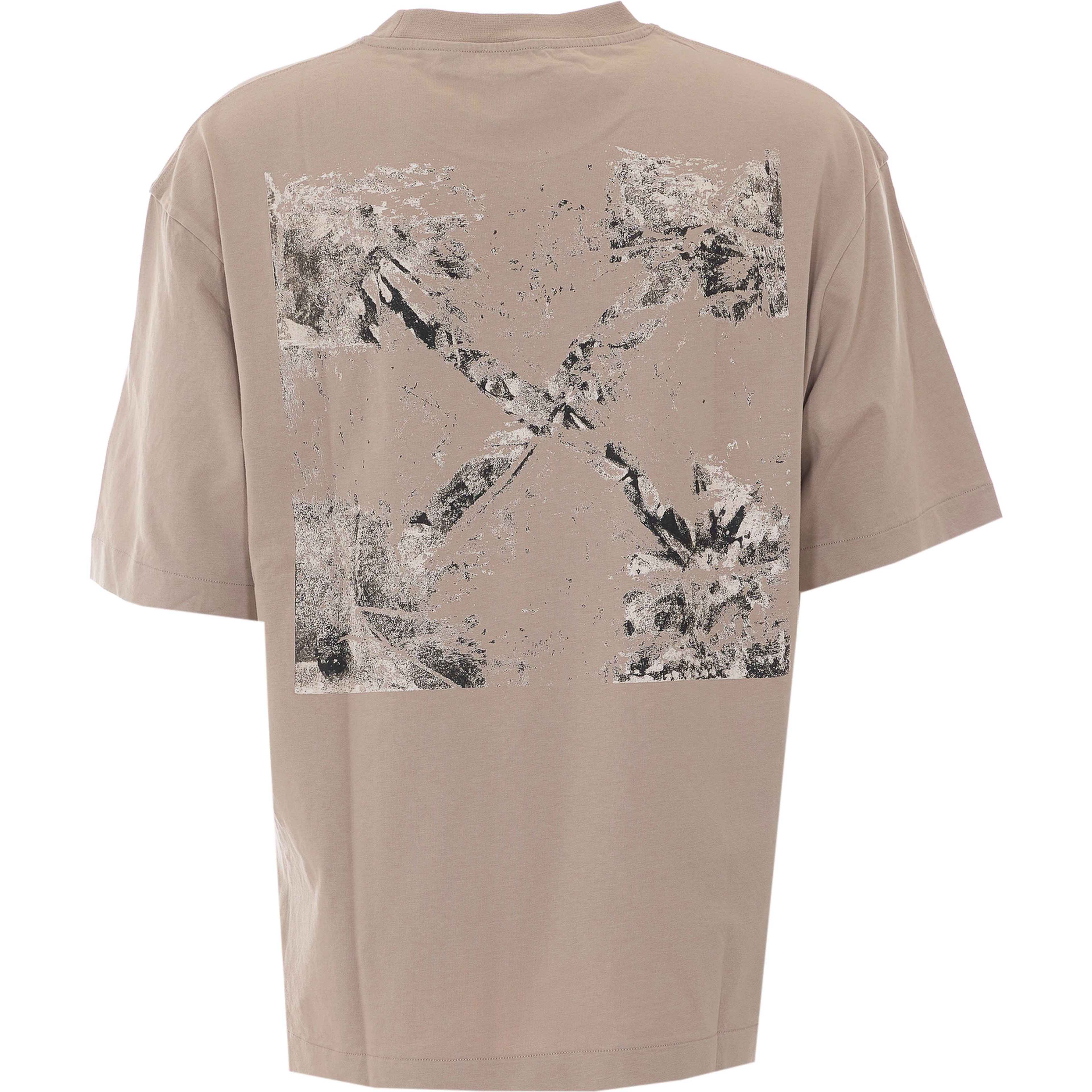 OFF WHITE T-shirts and Polos Beige