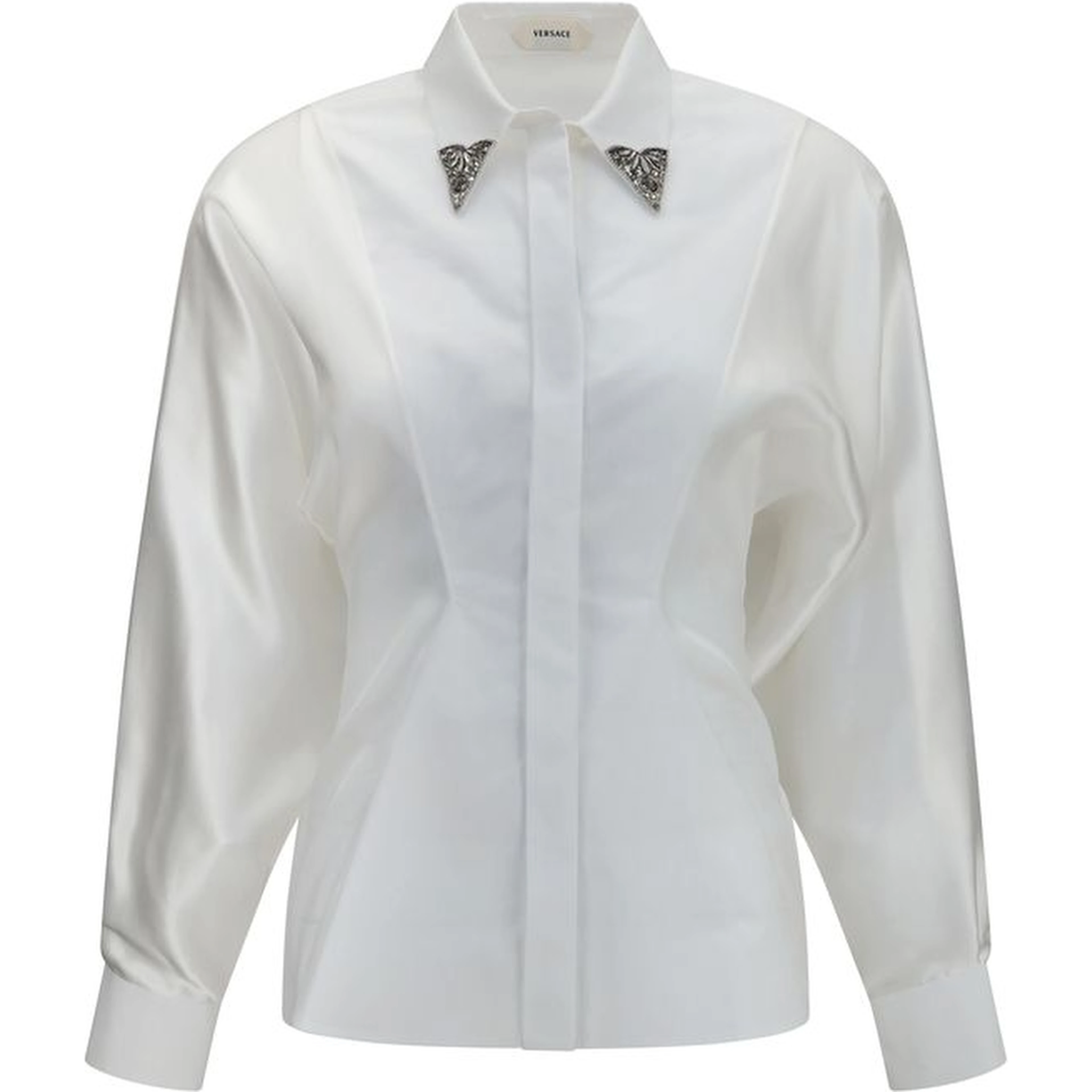 White Cotton Dress Shirt