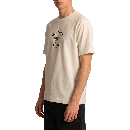 Cotton T-shirt with Check flag