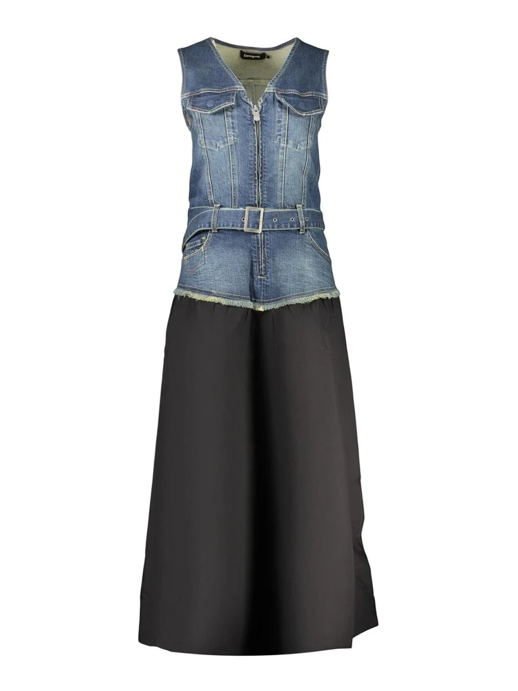 Black Cotton Women's Dress